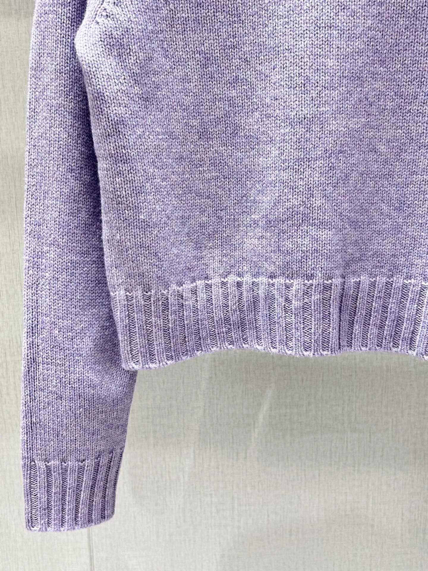 Celine Кашемировый свитер с круглым вырезом, коллекция 25FW - фото 10