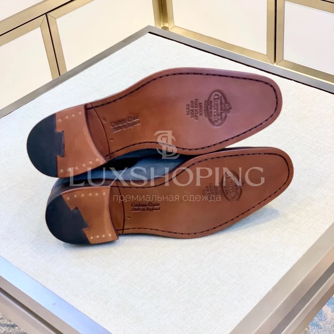 Church’s Chelsea Boots  Мужские челси из серой замши, ручная работа в Англии - фото 3