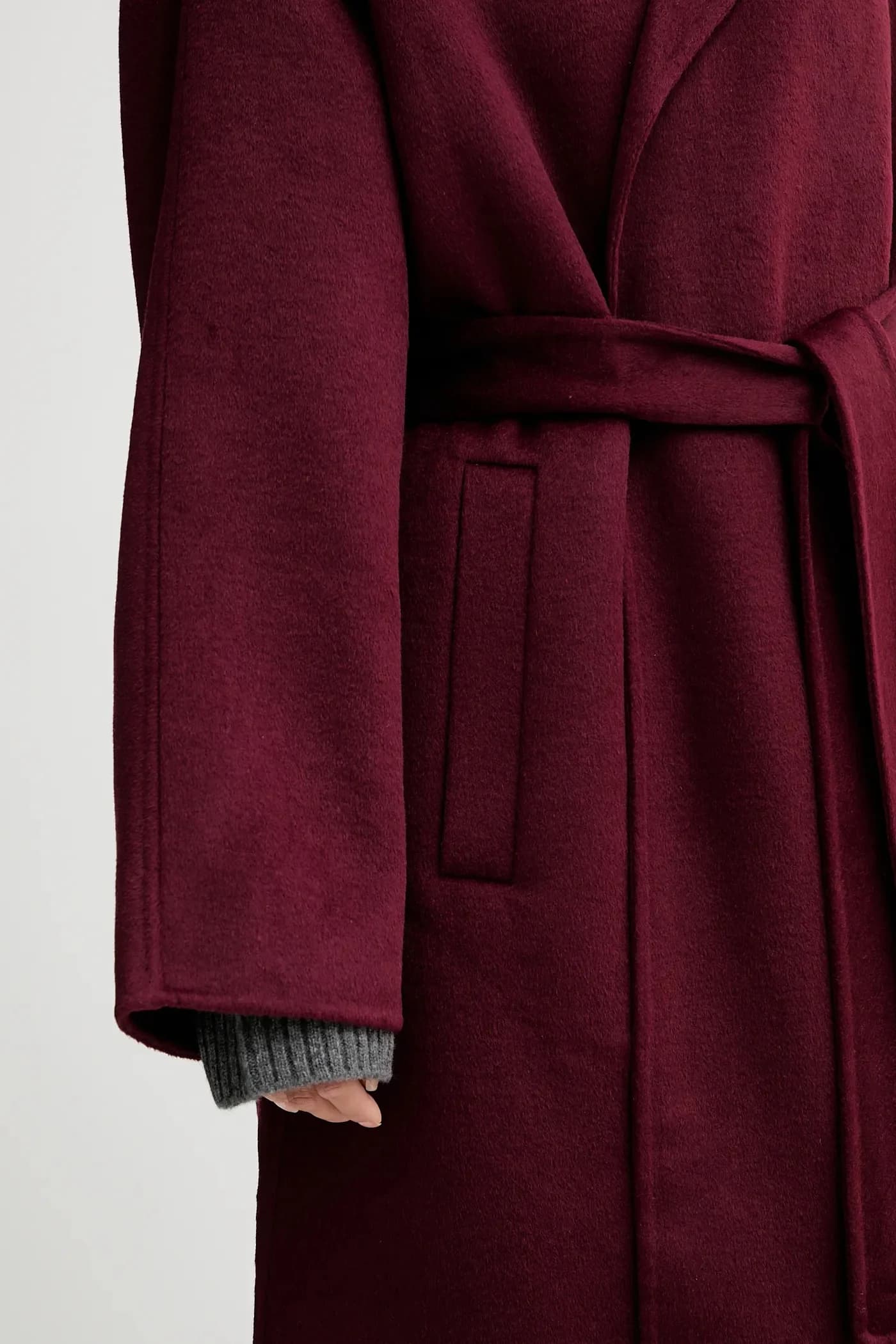 Пальто с добавлением шерсти - фото 6