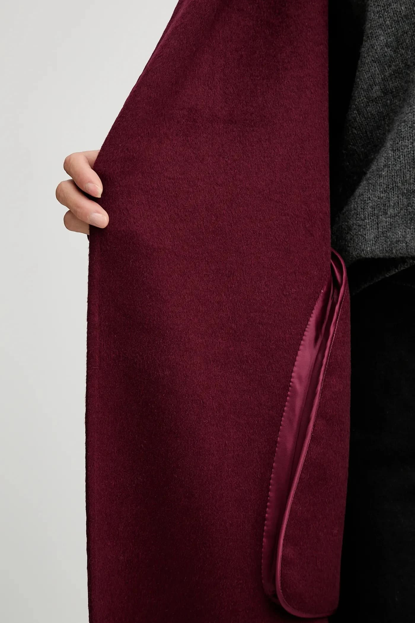 Пальто с добавлением шерсти - фото 7