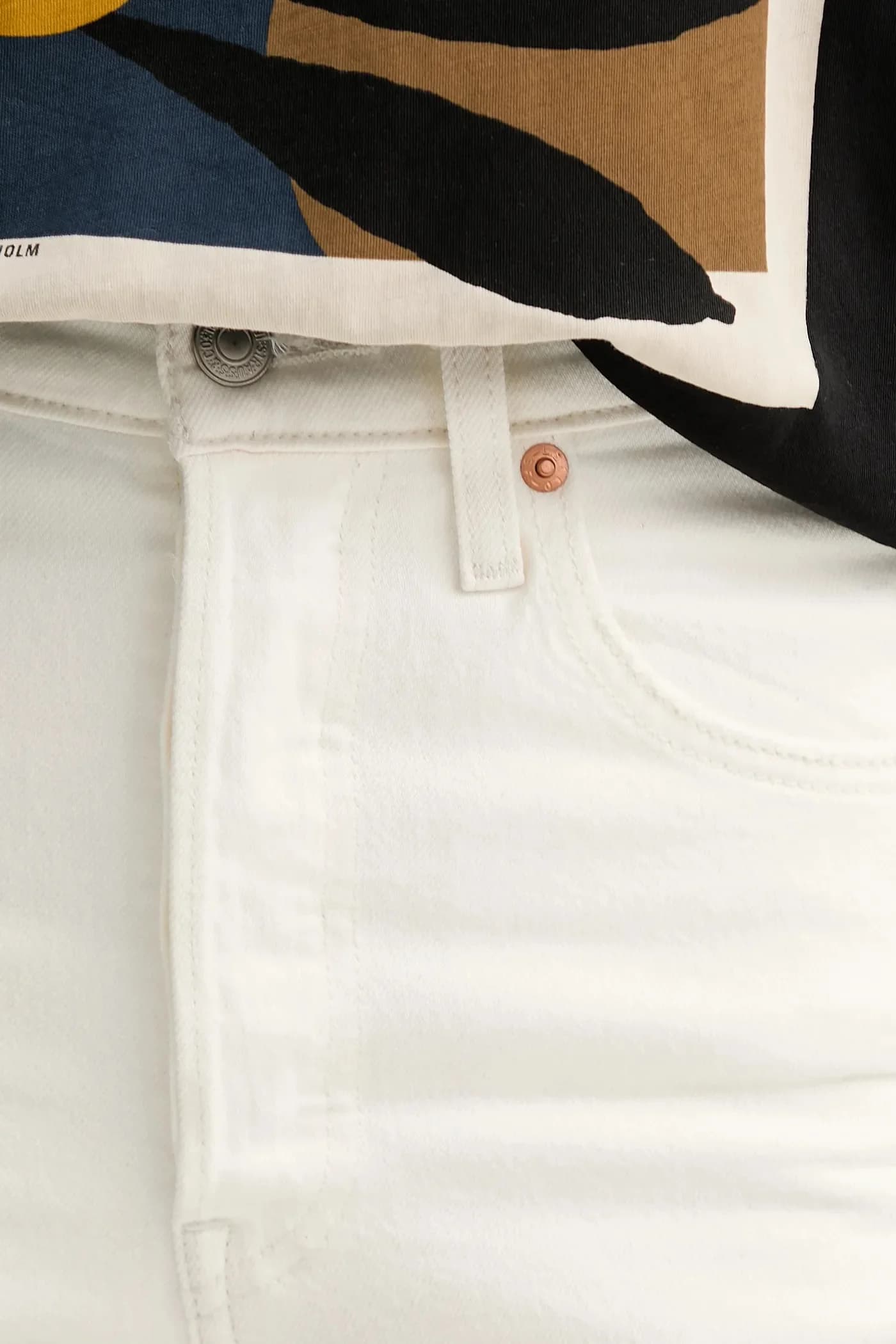 джинсы RIBCAGE STRAIGHT ANKLE - фото 4