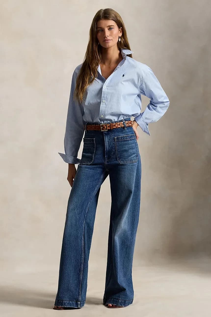 Хлопковая рубашка - фото 3