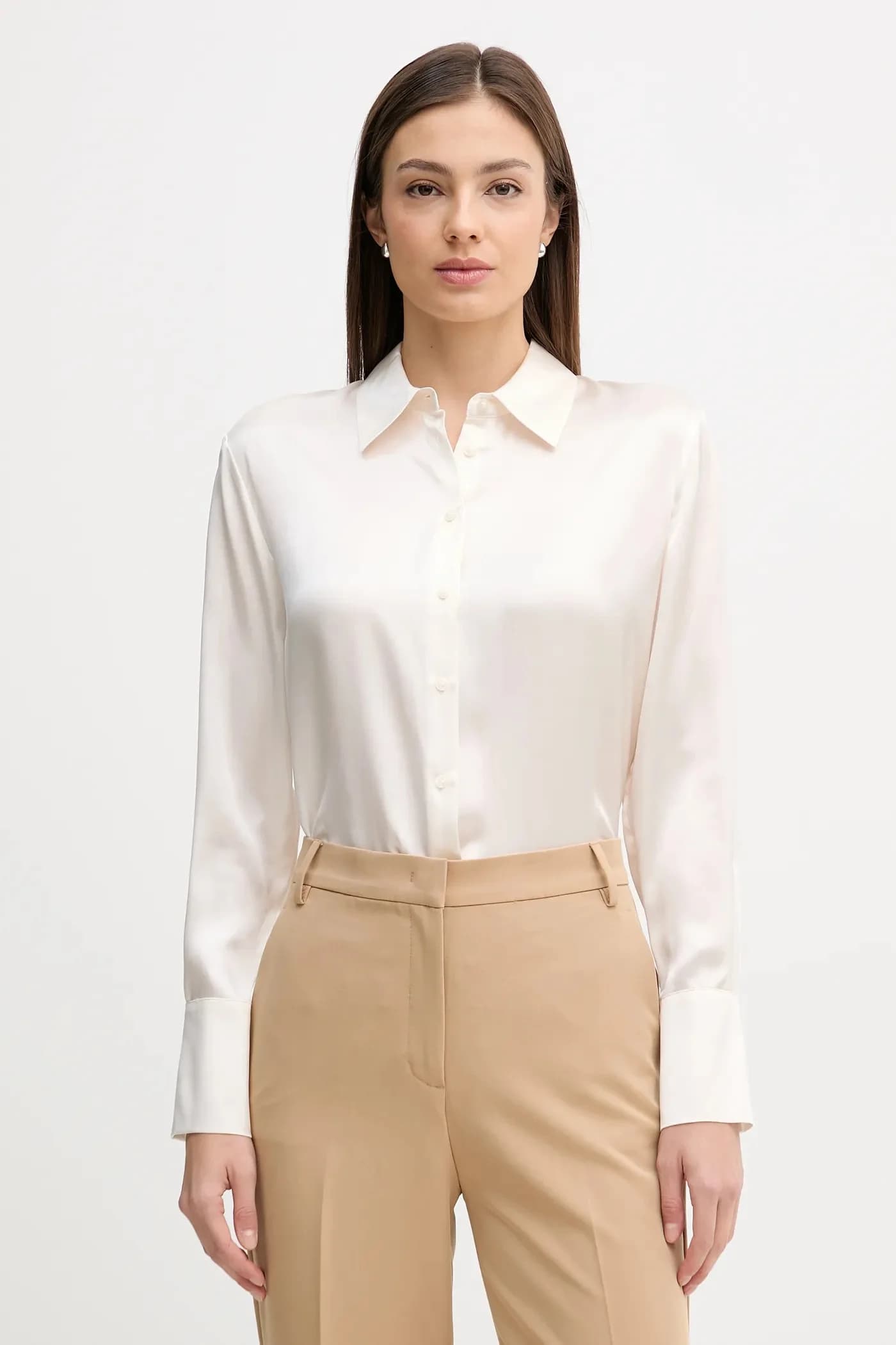 Шелковая рубашка