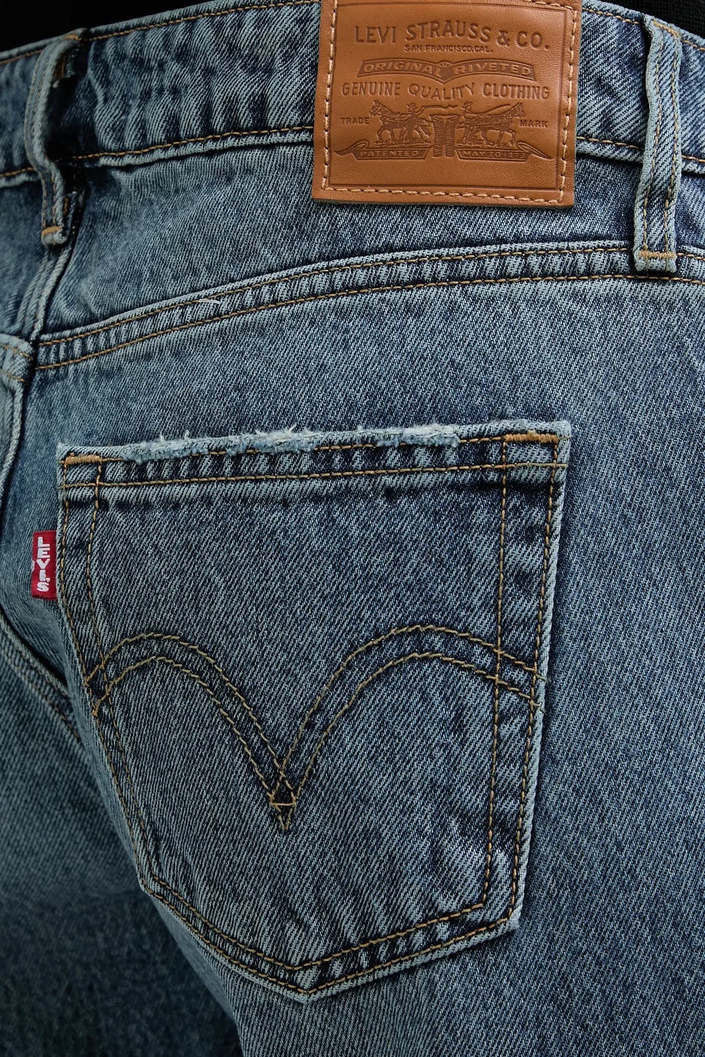 НИЗКИЕ СВОБОДНЫЕ джинсы - фото 4