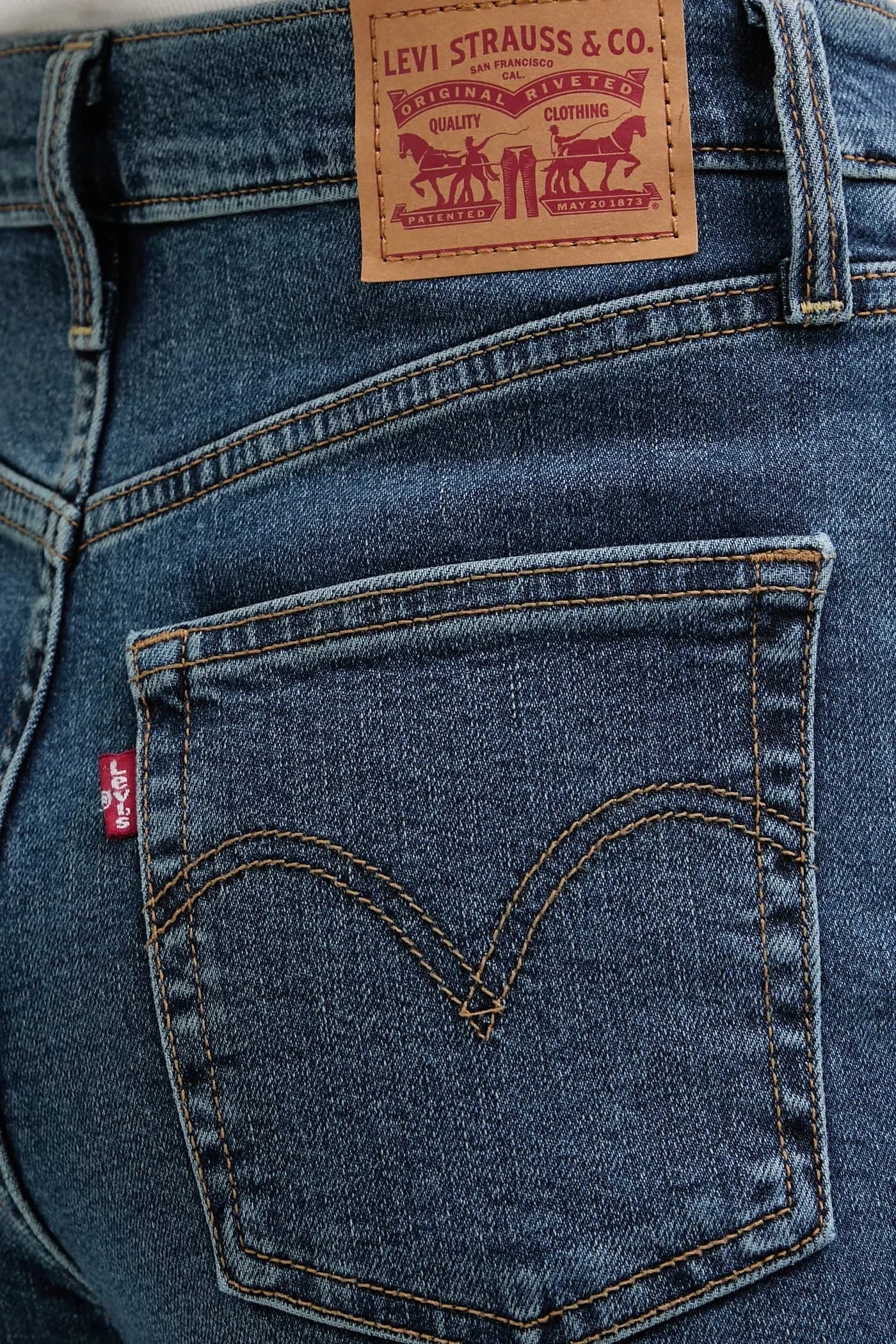 джинсы RIBCAGE BELLS - фото 4