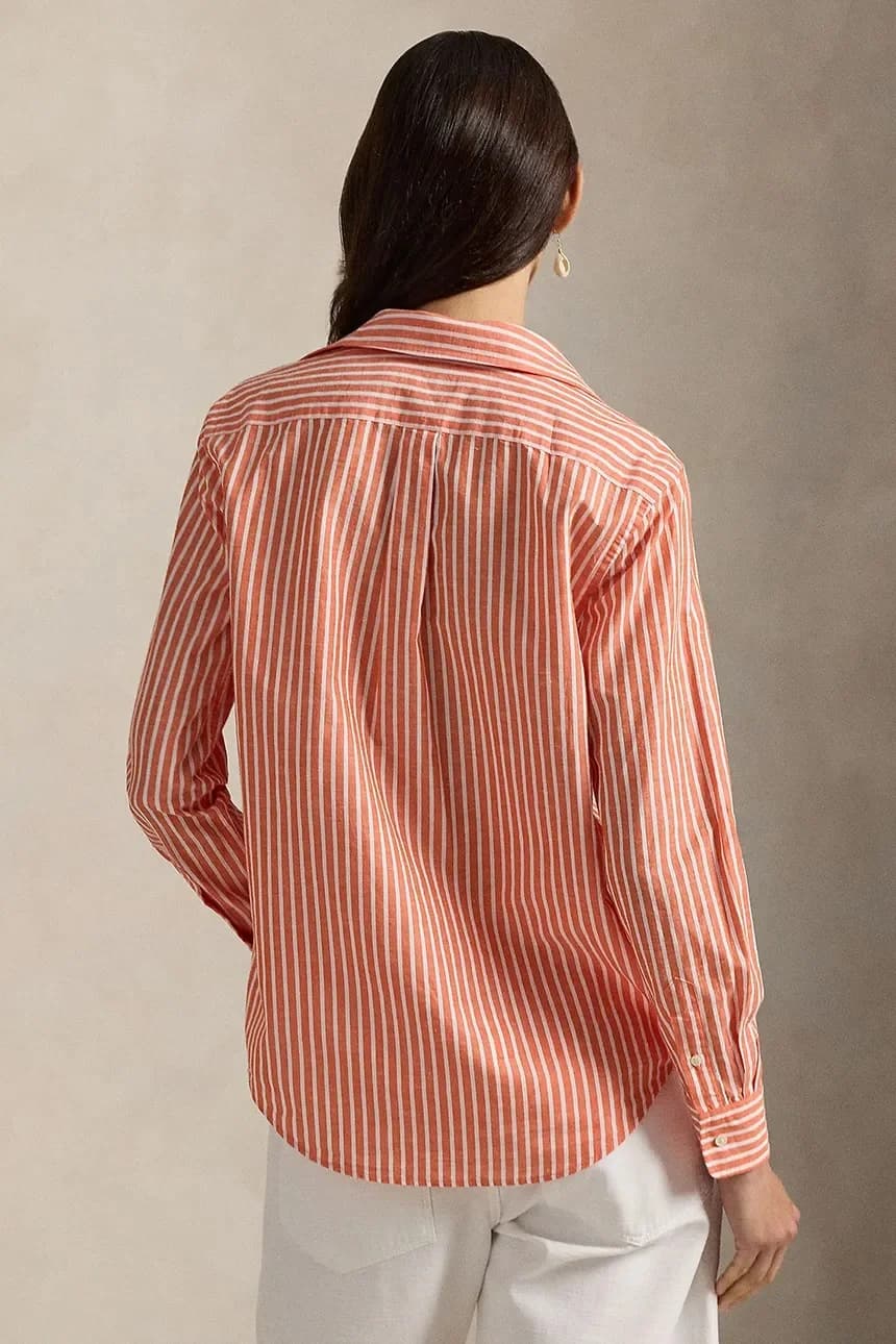 Рубашка с льном - фото 2