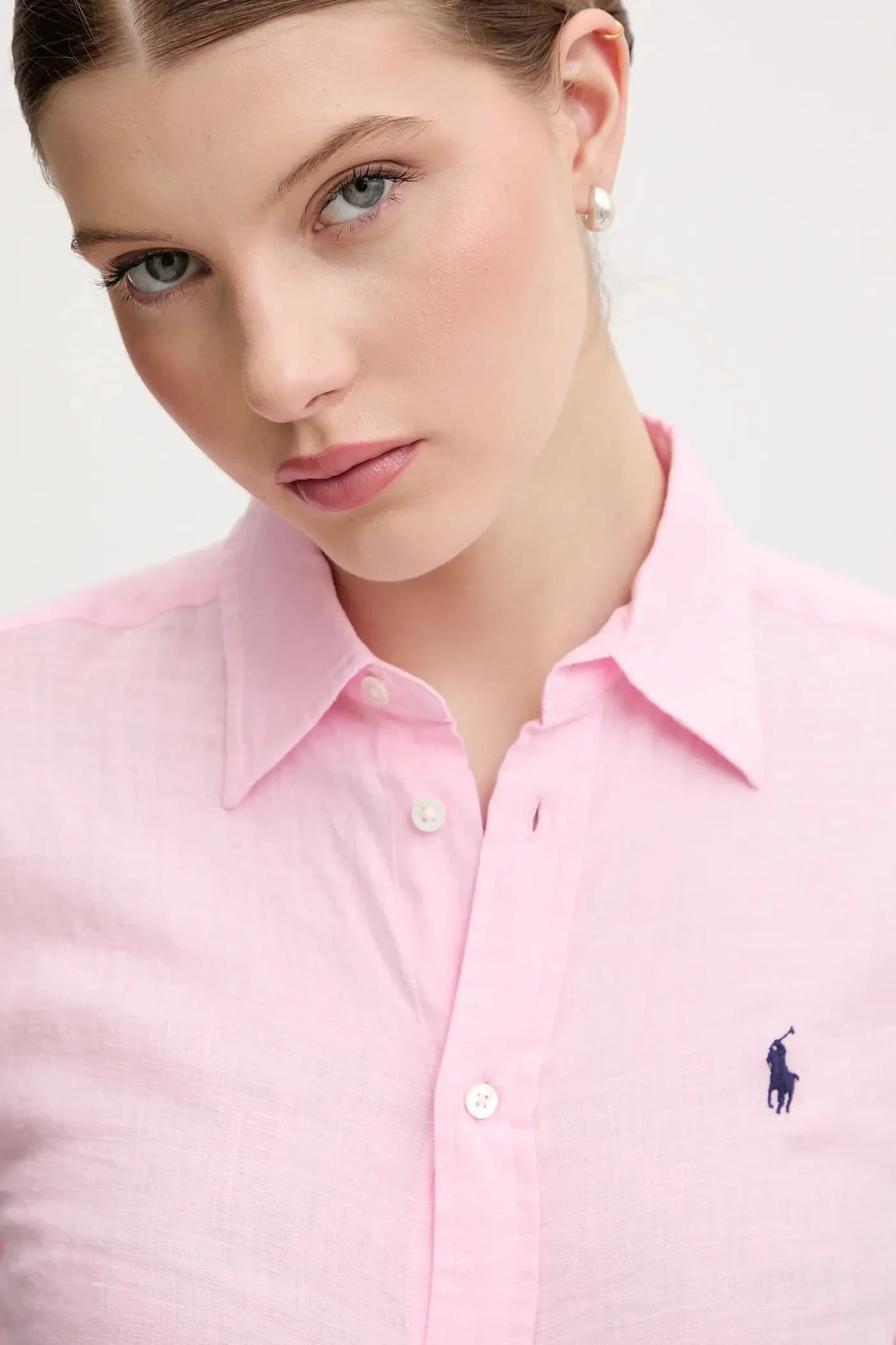 Льняная рубашка - фото 4