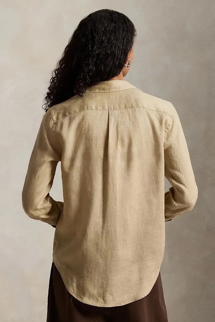 Льняная рубашка - фото 2