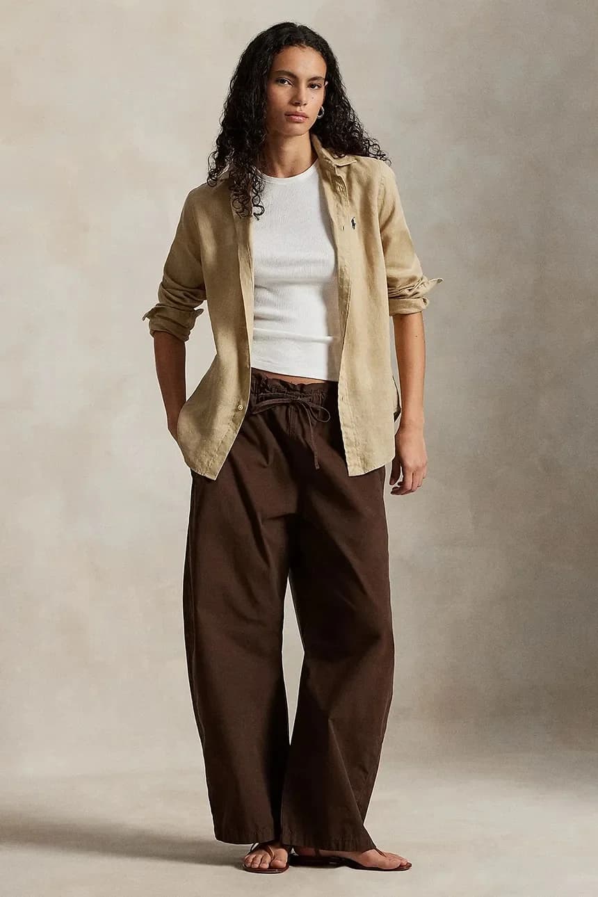 Льняная рубашка - фото 3