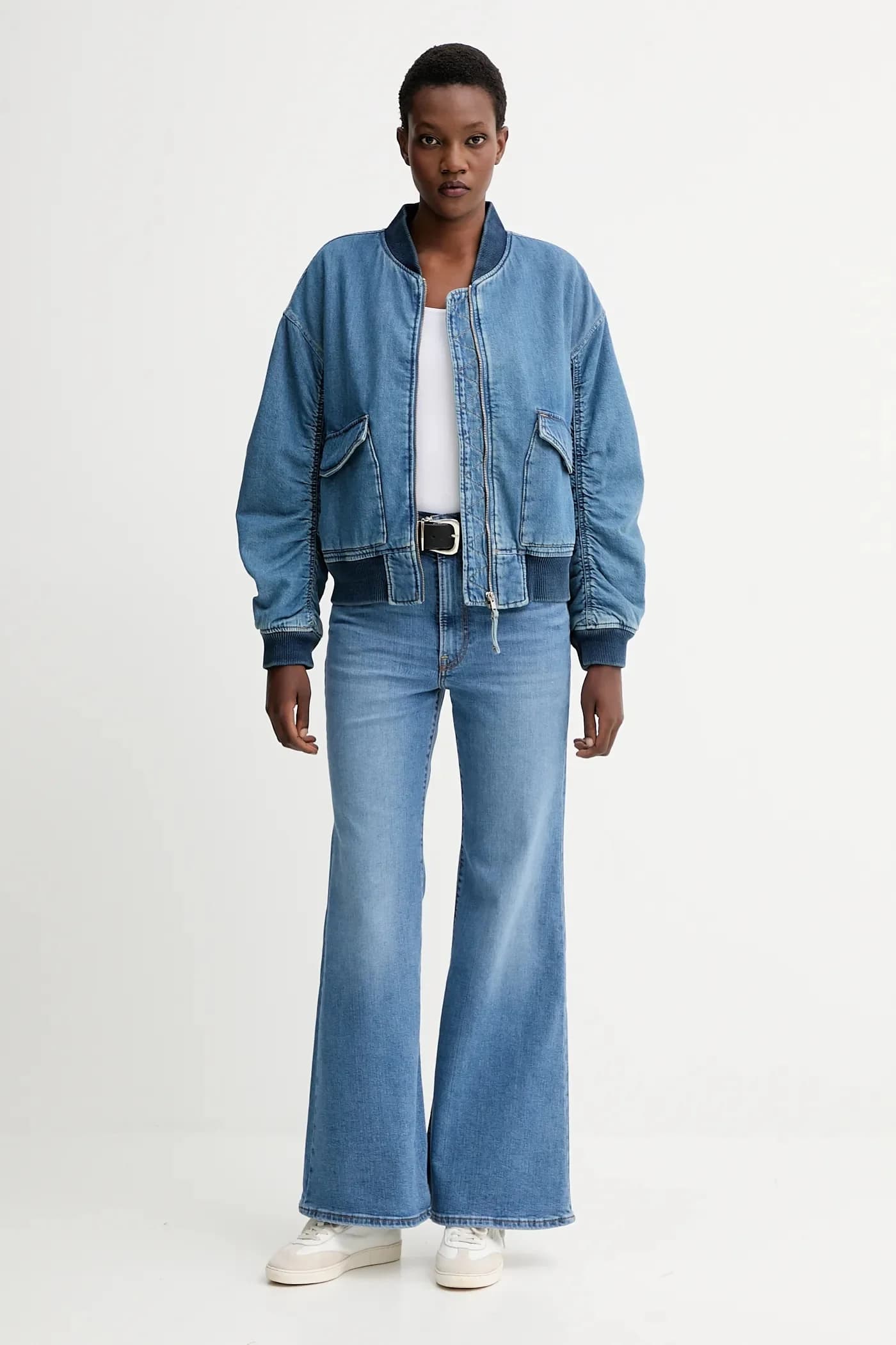 джинсы RIBCAGE BELLS - фото 2