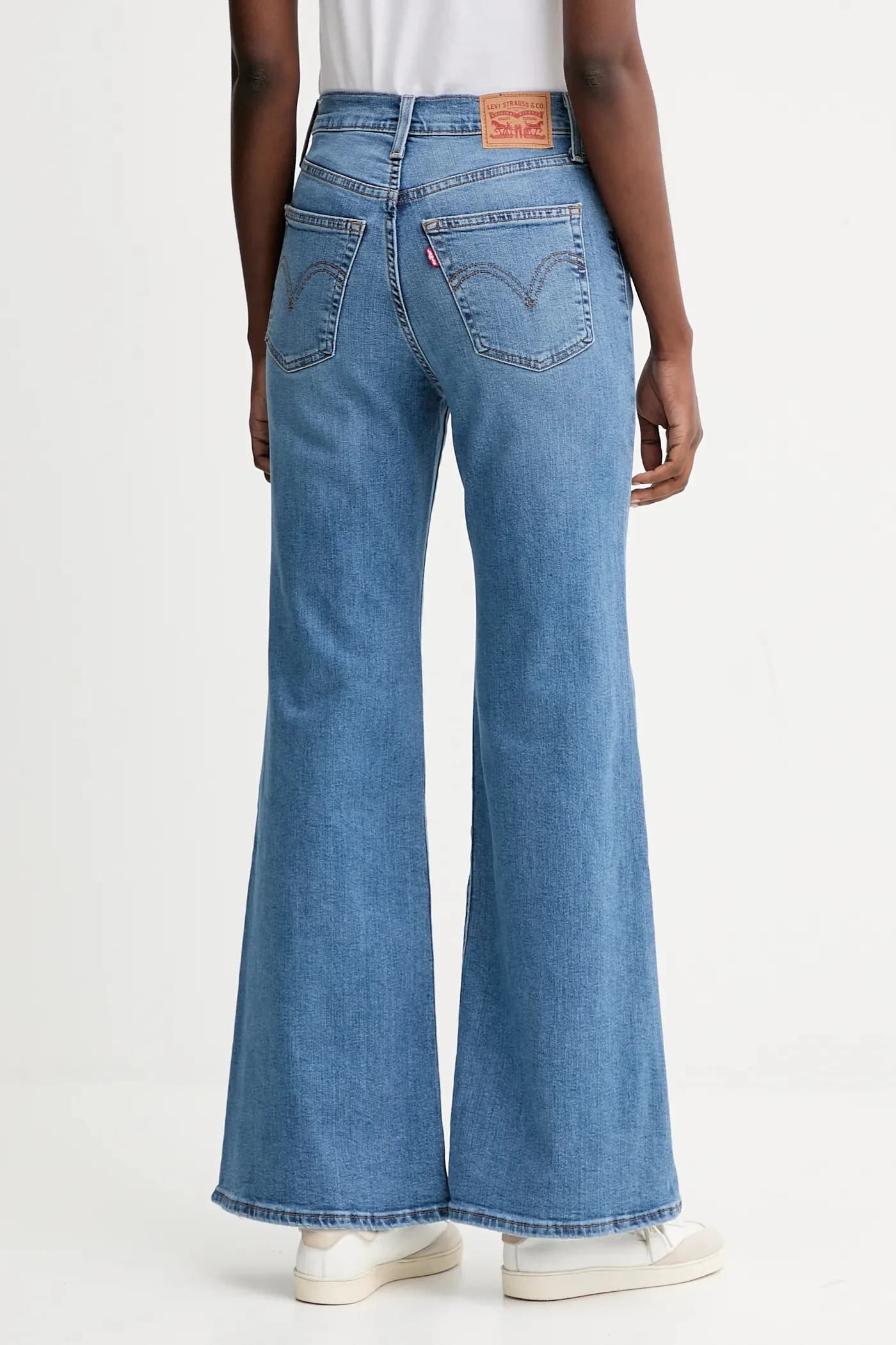 джинсы RIBCAGE BELLS - фото 3