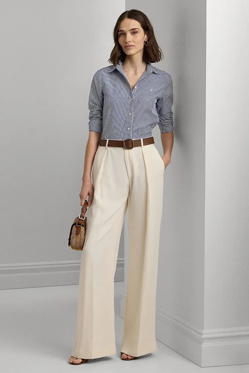 Хлопковая рубашка - фото 3