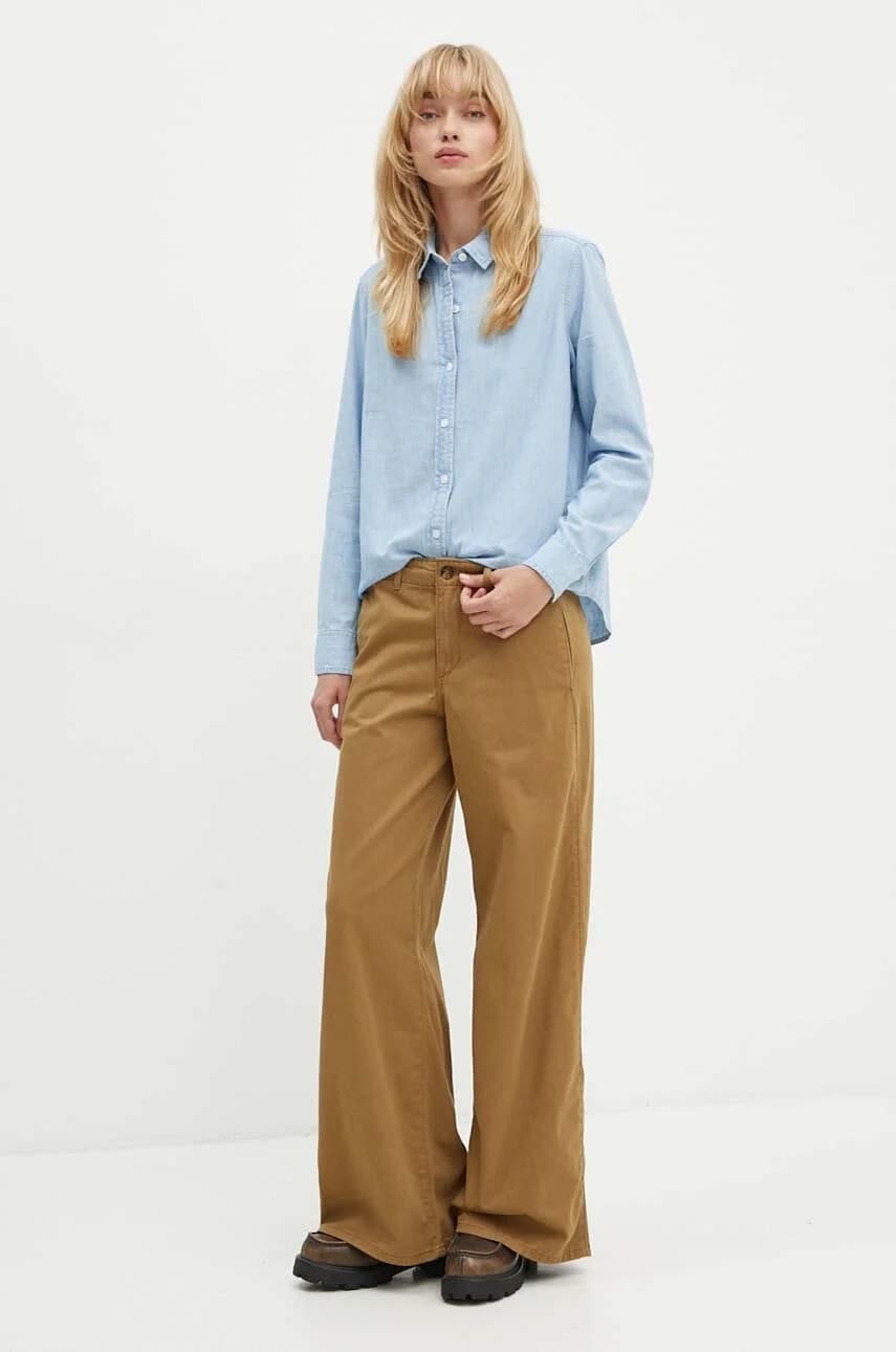 Хлопковая рубашка - фото 2