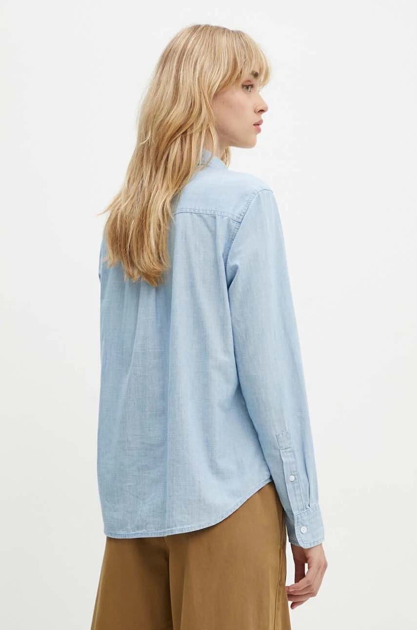 Хлопковая рубашка - фото 3