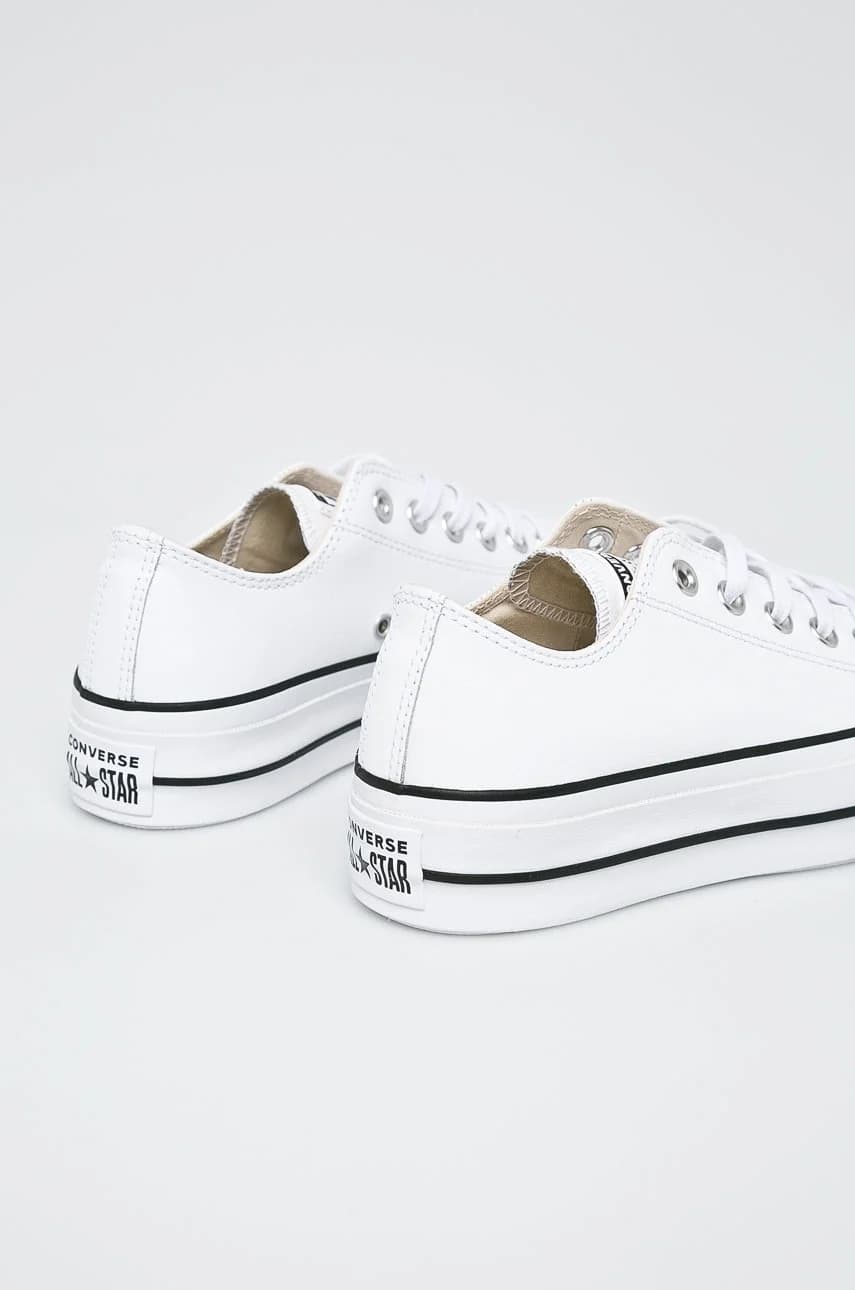 кроссовки Chuck Taylor All Star Lift белые для женщин - фото 2