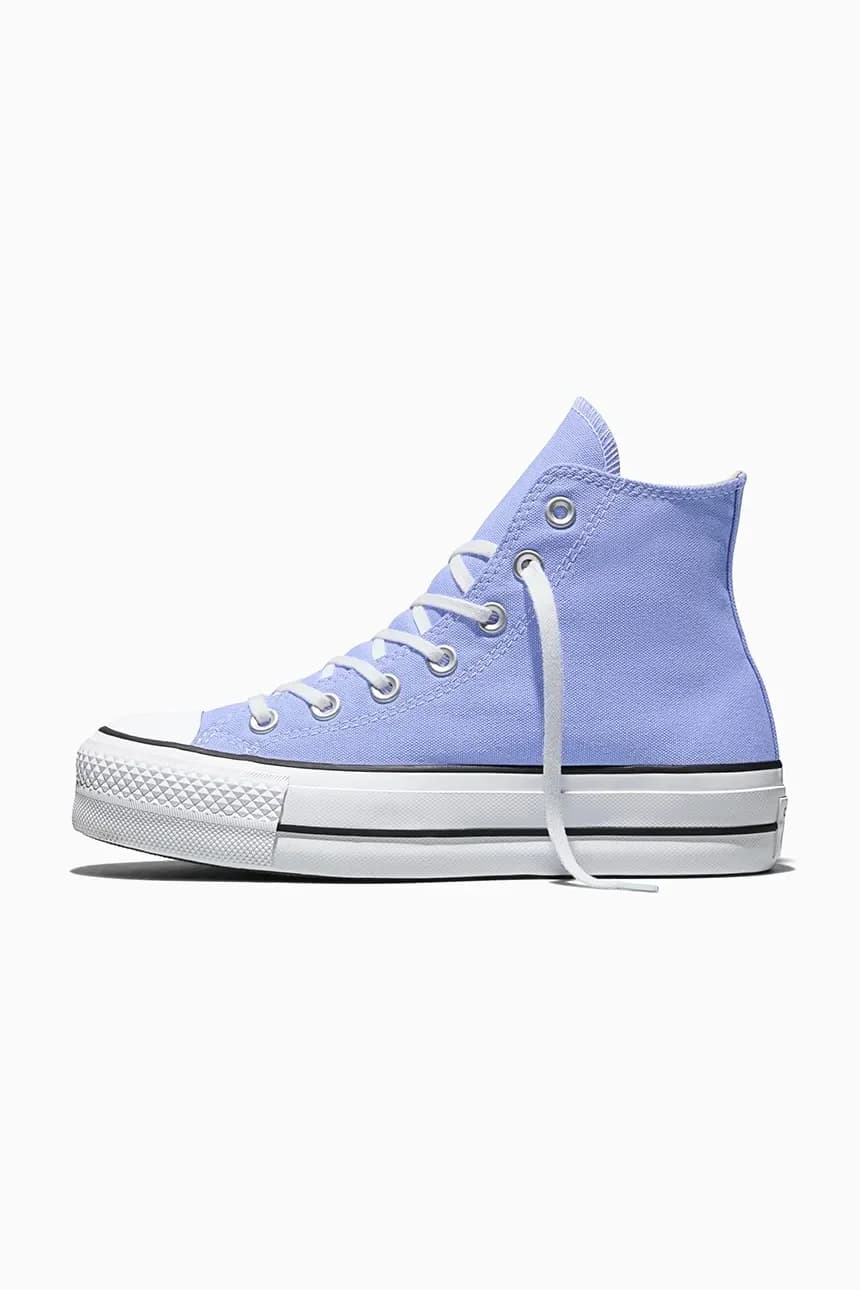 кроссовки Chuck Taylor All Star Lift синие для женщин - фото 4