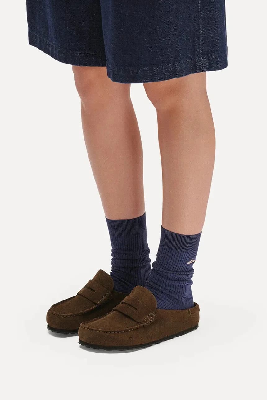 шлепанцы Naples из замши - фото 6