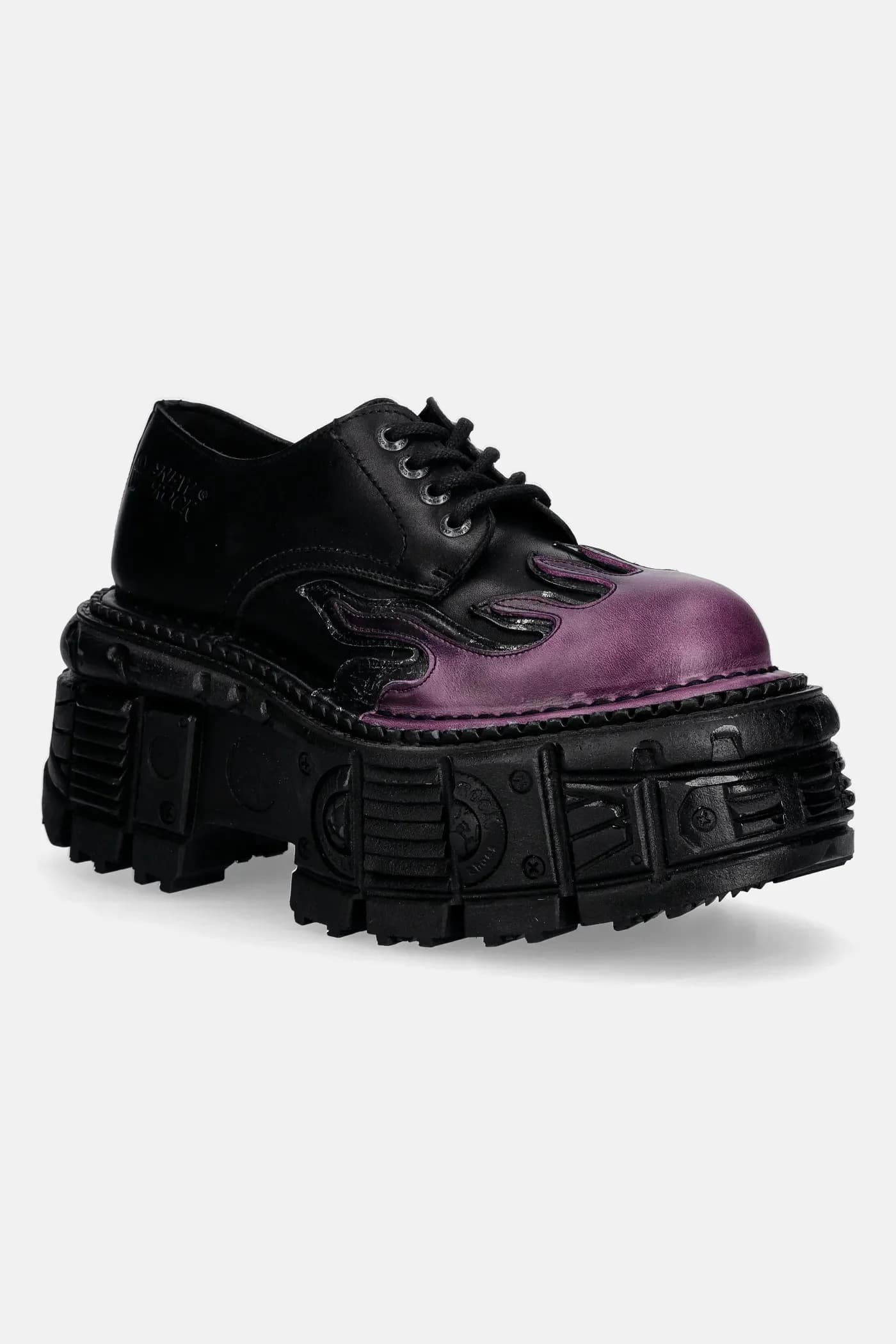 Кожаные туфли NOMADA LILA, BOX PLANE, CRUST NEGRO