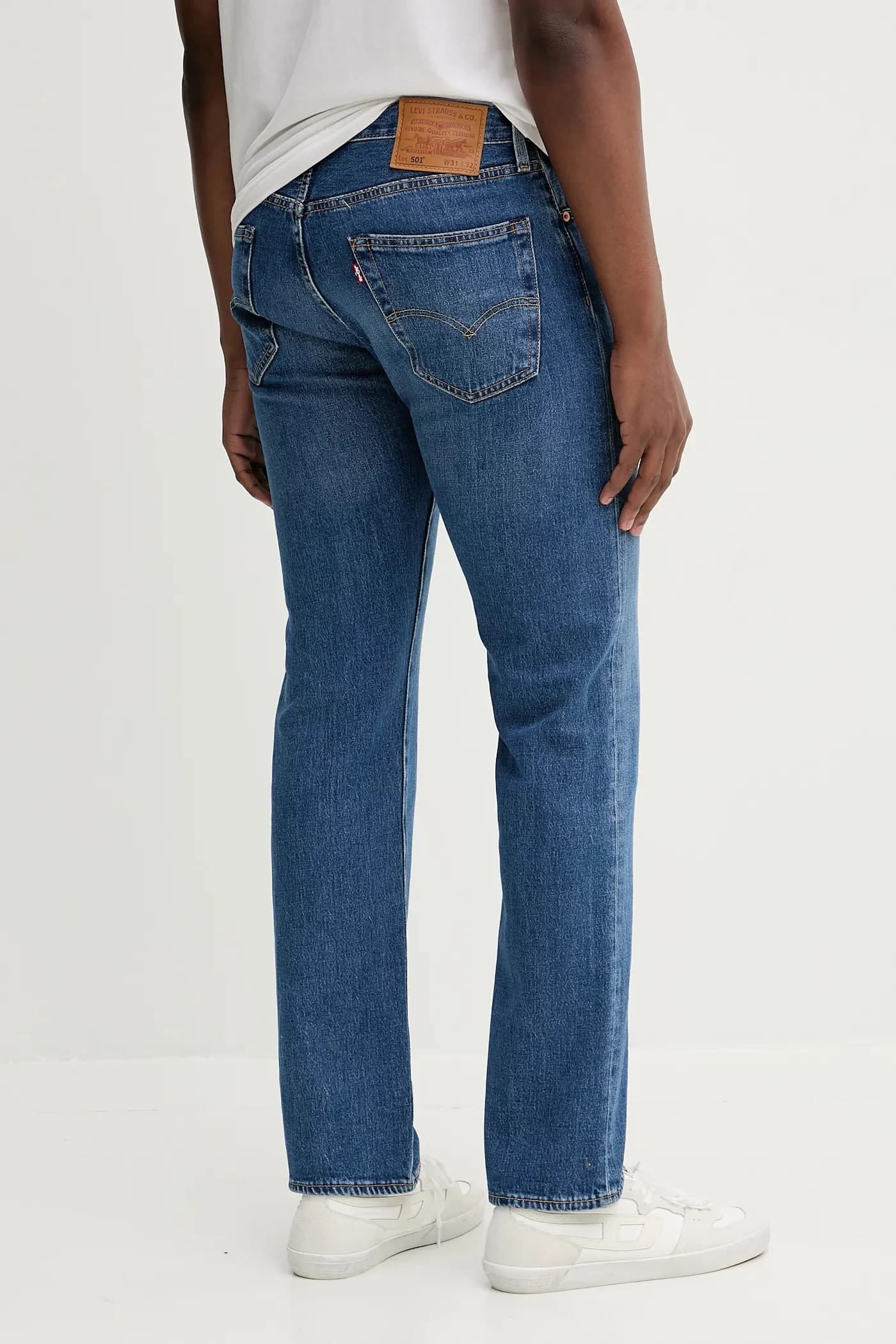 501® джинсы LEVIS®ORIGINAL FIT синие для мужчин - фото 3