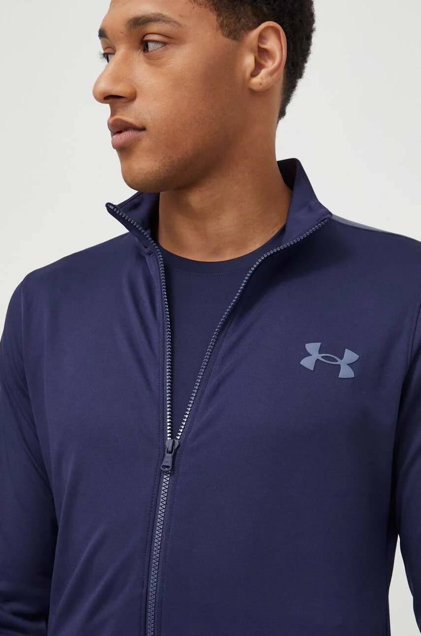 Спортивный спортивный костюм Knit Track Suit военно-морской для мужчин - фото 5