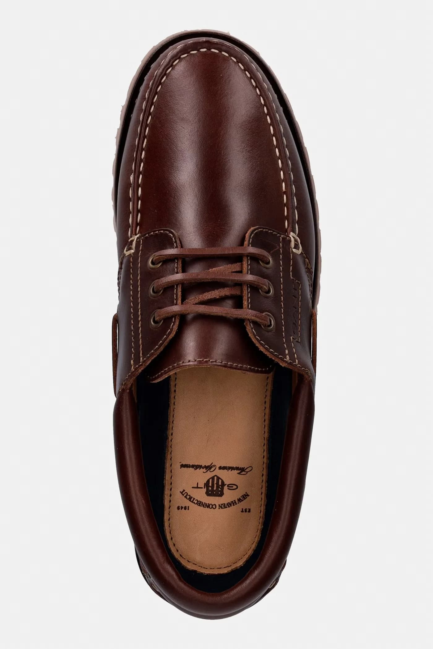 мокасины Tratton из кожи - фото 4