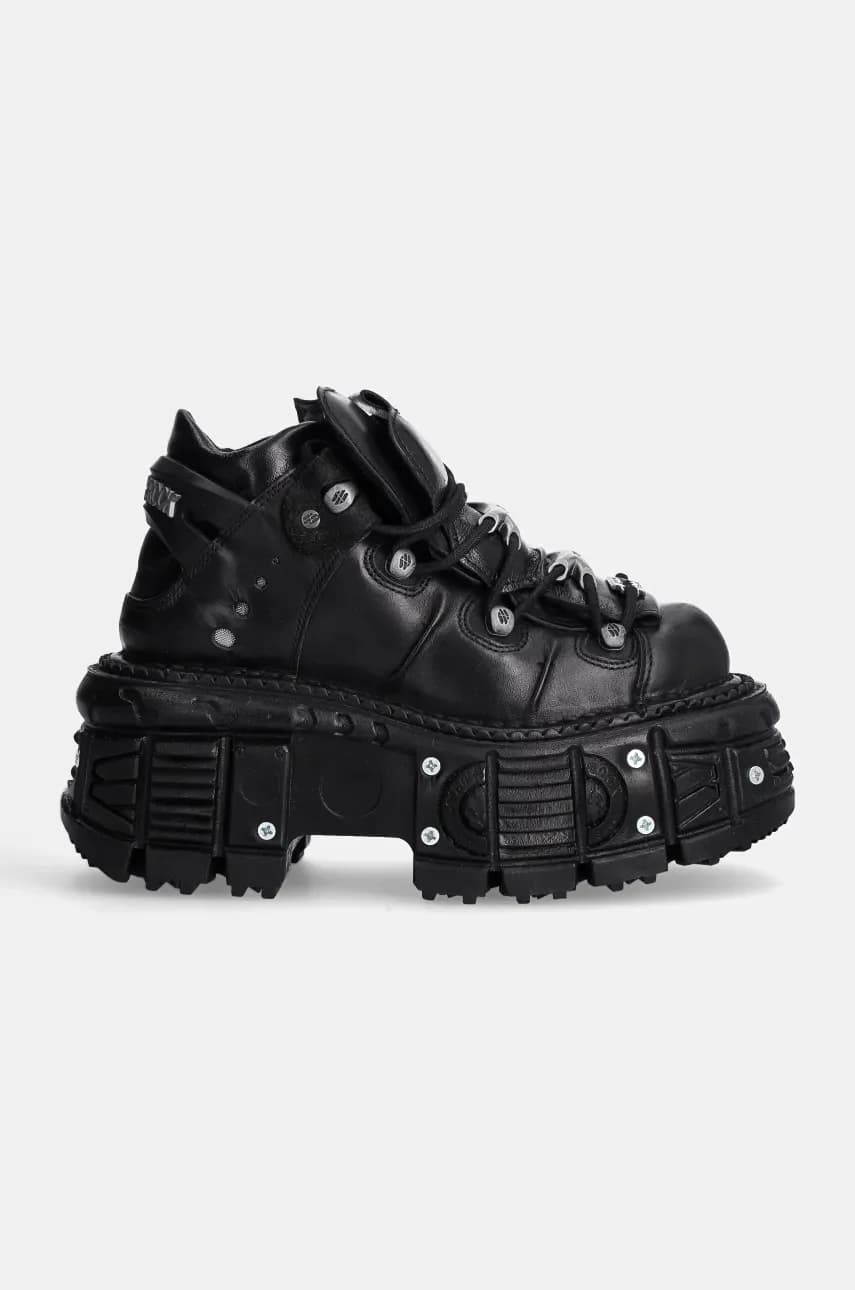 Кожаные кроссовки - фото 2