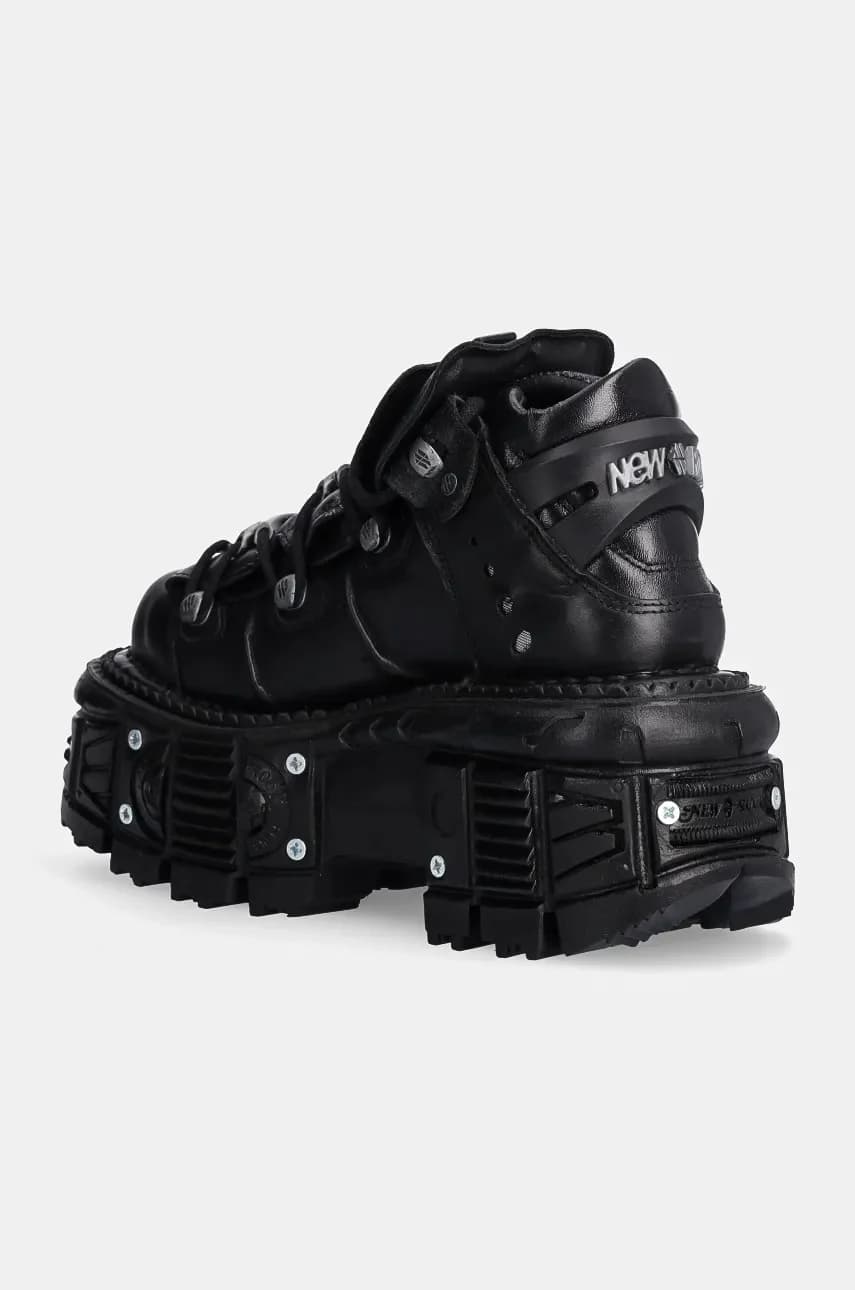 Кожаные кроссовки - фото 3