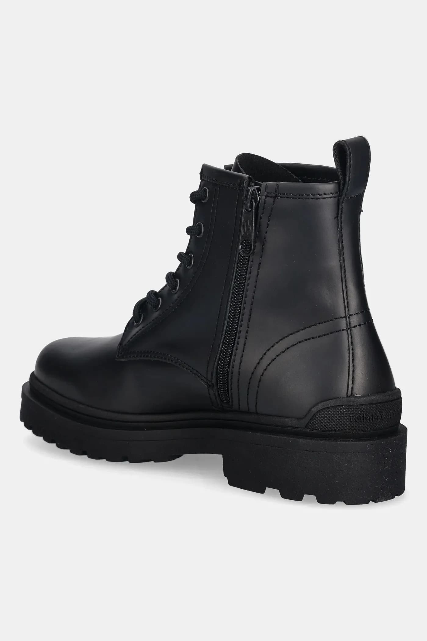 TJM LACE UP РЕЗИНОВЫЕ кожаные туфли - фото 3