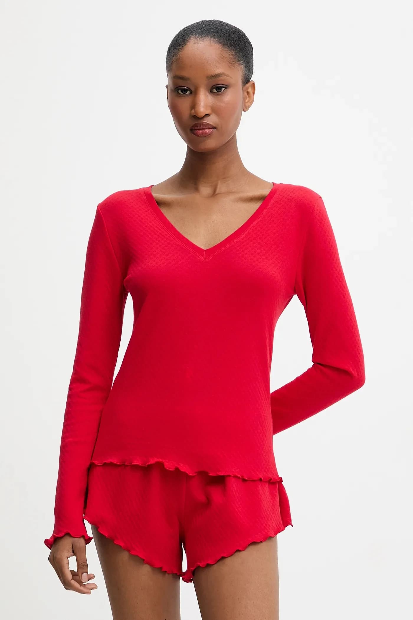 Хлопковая пижама Answear Lab - фото 2