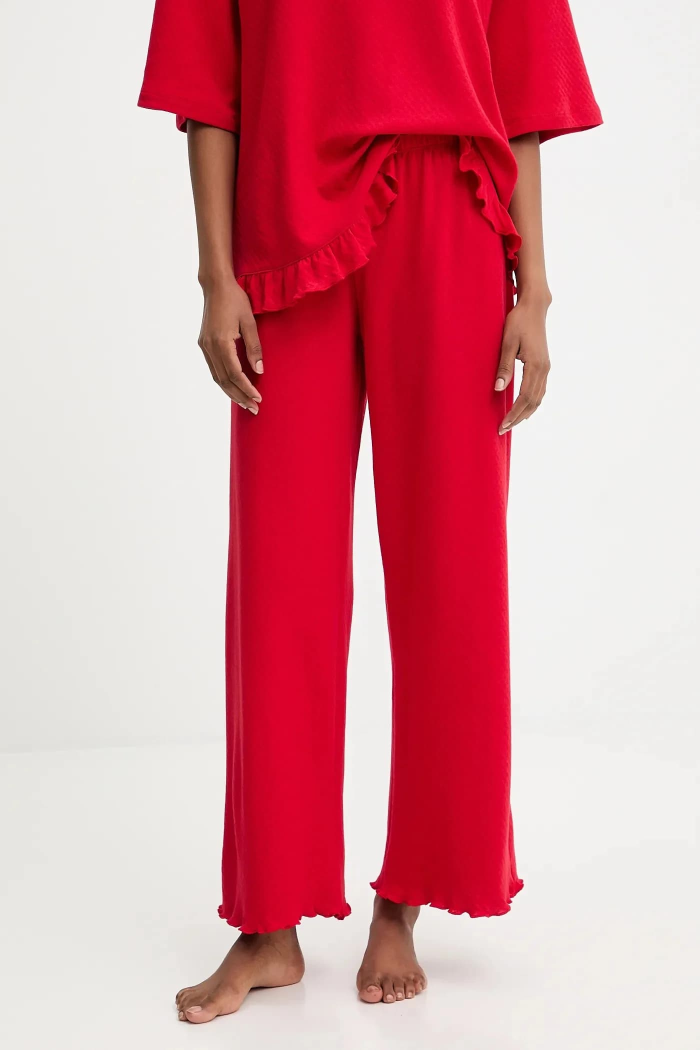 Хлопковая пижама Answear Lab - фото 4