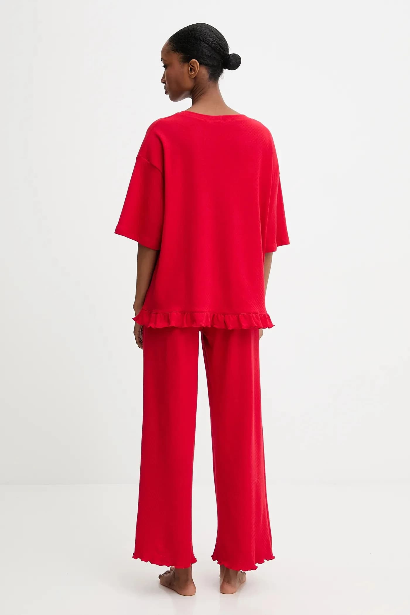 Хлопковая пижама Answear Lab - фото 5