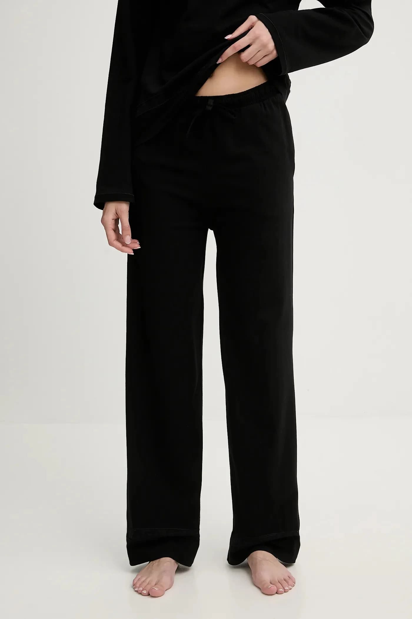 пижама MESH LOGO LONG SET - фото 4