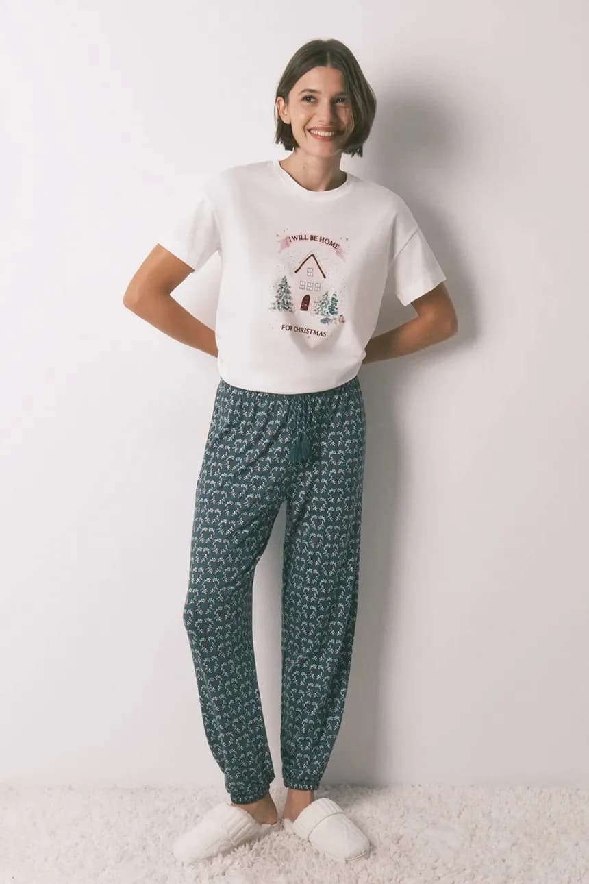 Пижамные штаны - фото 2