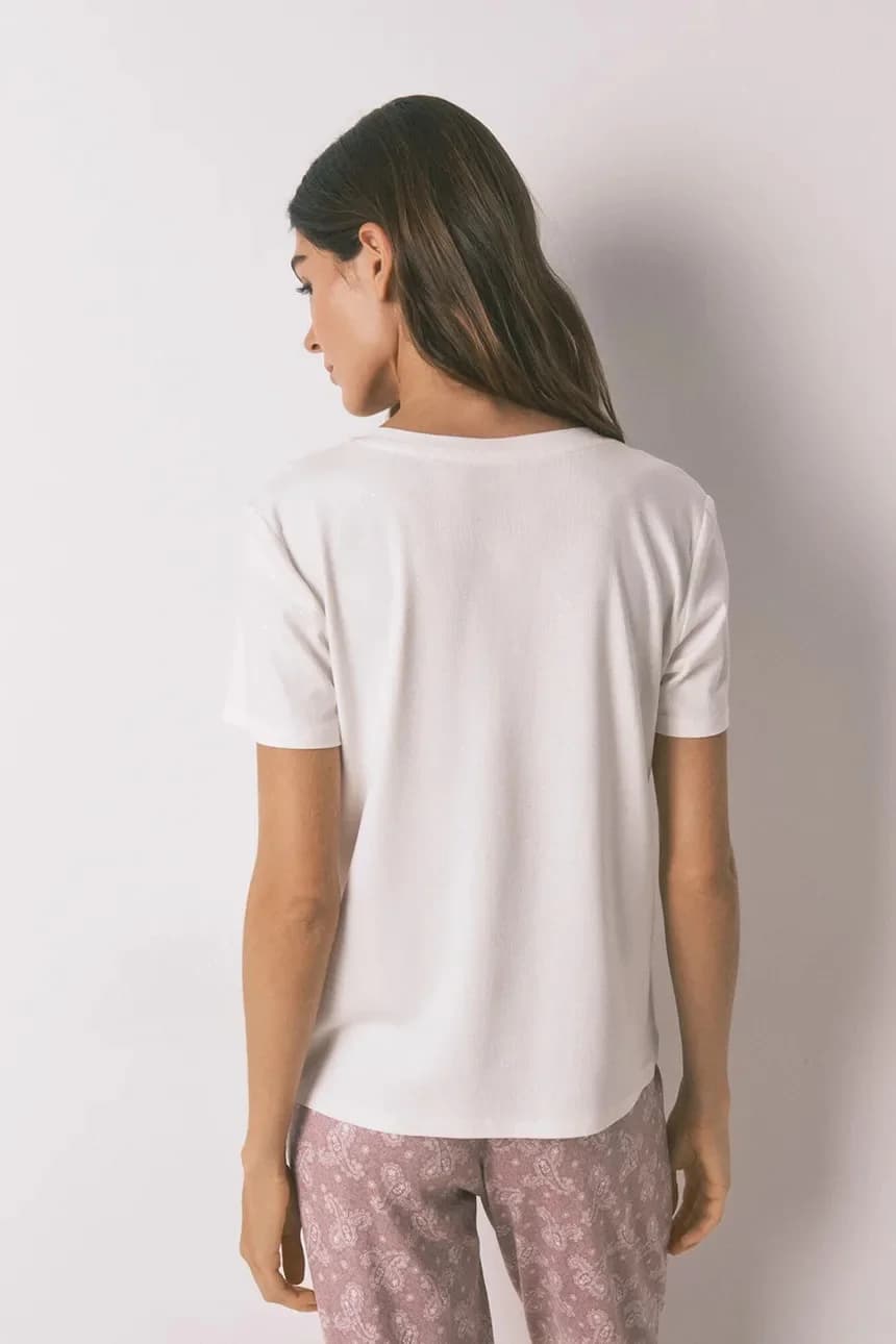 Пижамная футболка - фото 2