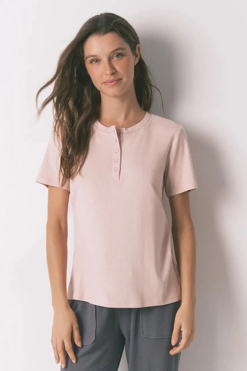 Пижамная футболка