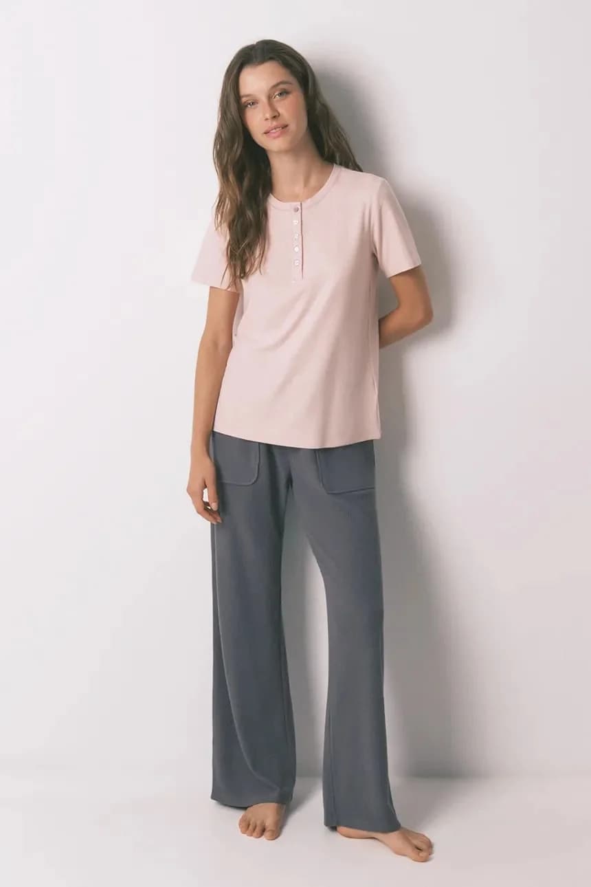 Пижамная футболка - фото 3