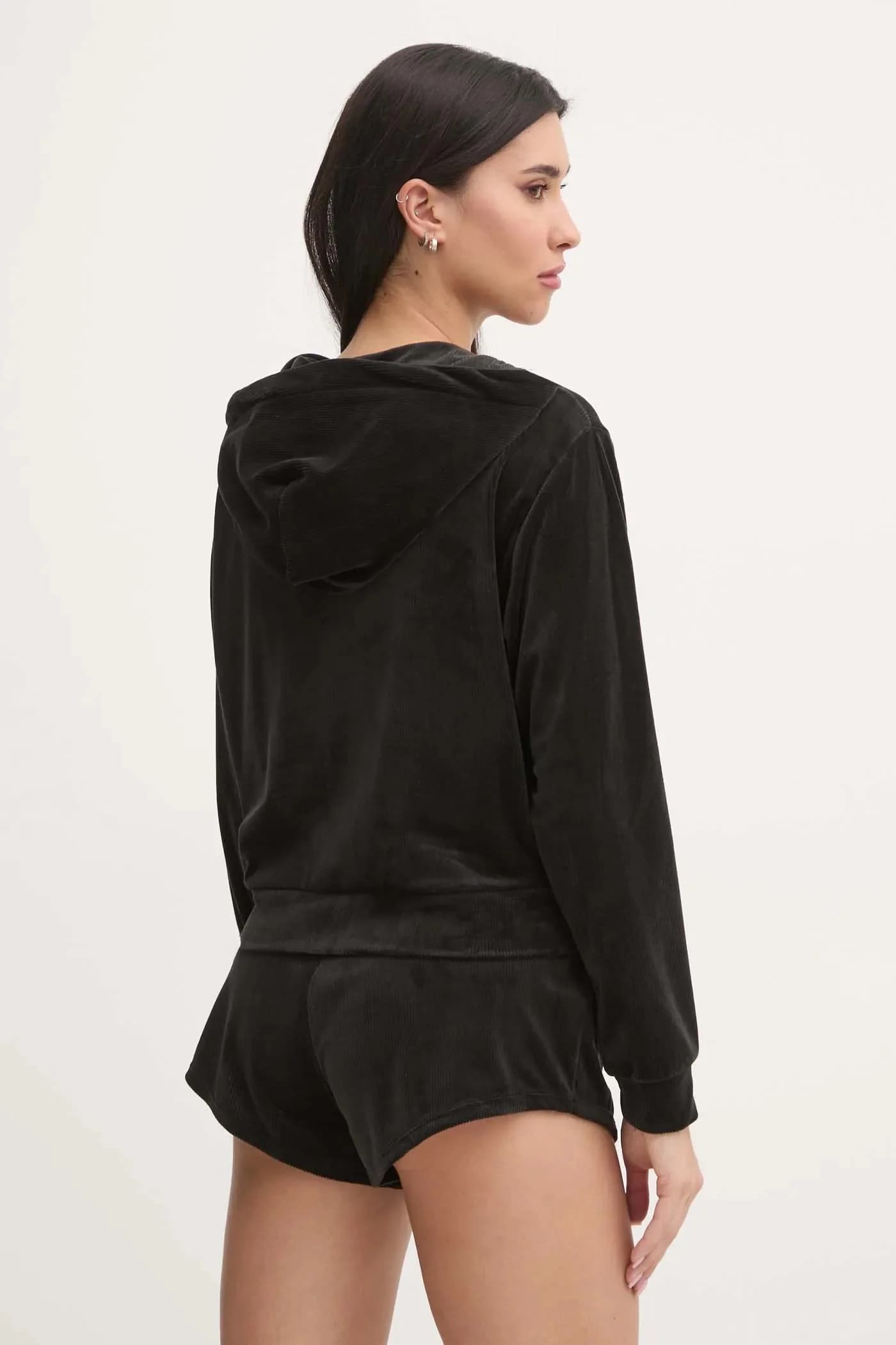 Пижамная толстовка LIV RIB VELOR HOODIE - фото 2