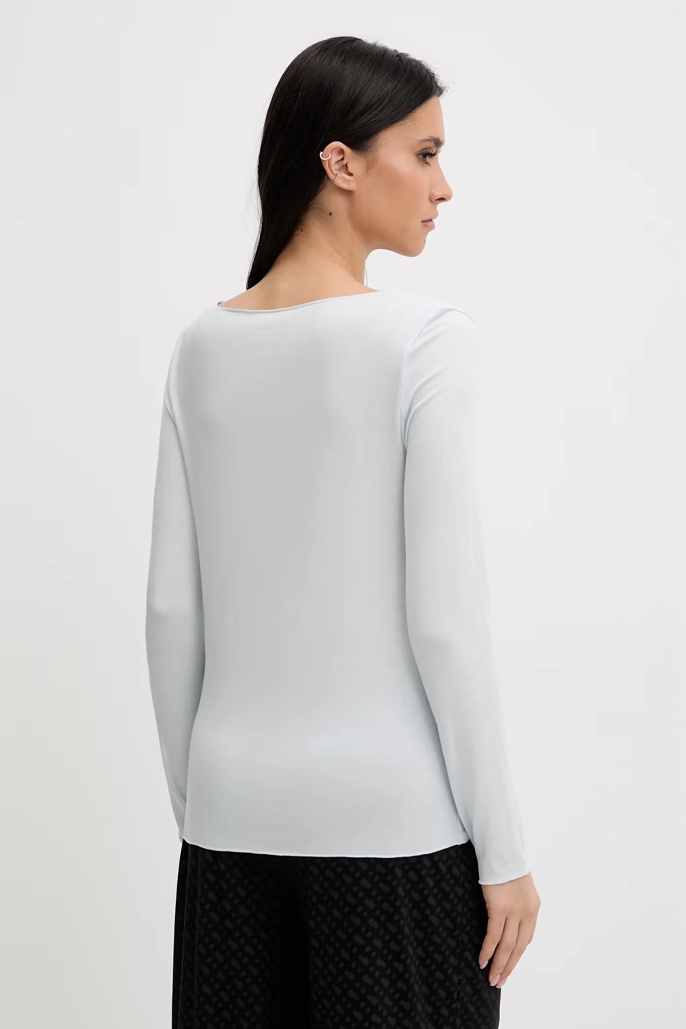 Пижама с длинными рукавами из смесового льна - фото 3