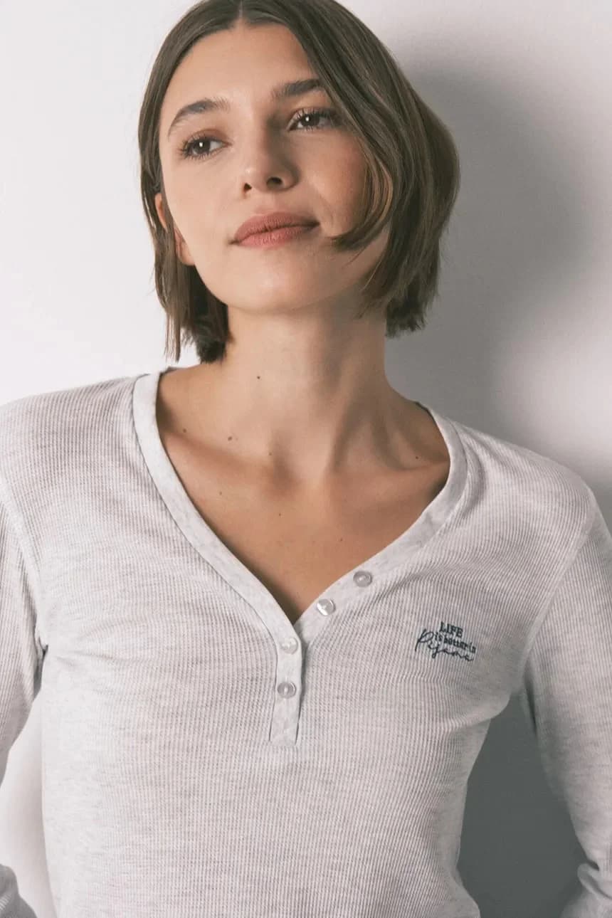 Пижамы с длинными рукавами - фото 4