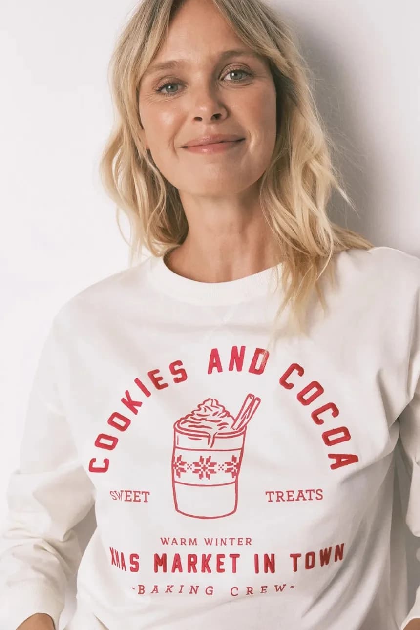 Хлопковый пижамный комплект - фото 4