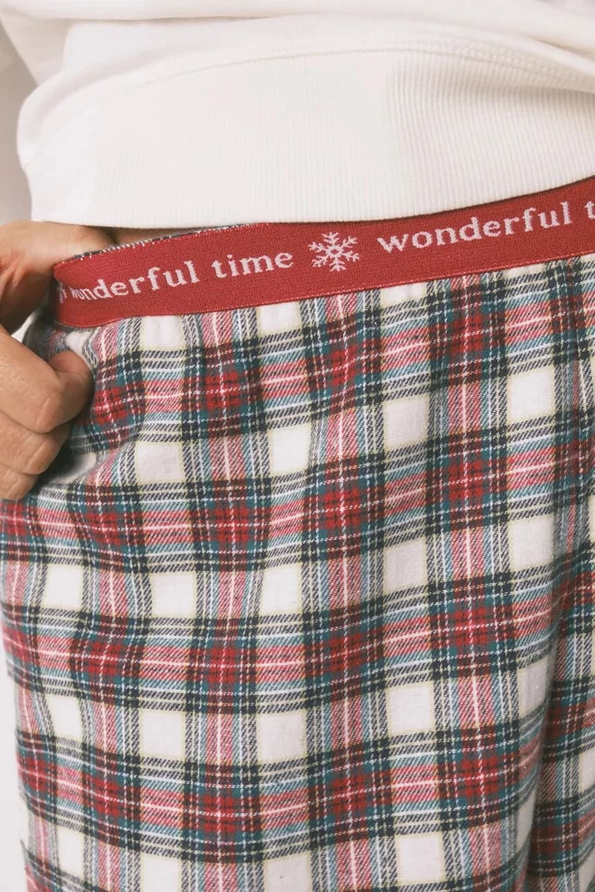 Хлопковый пижамный комплект - фото 5