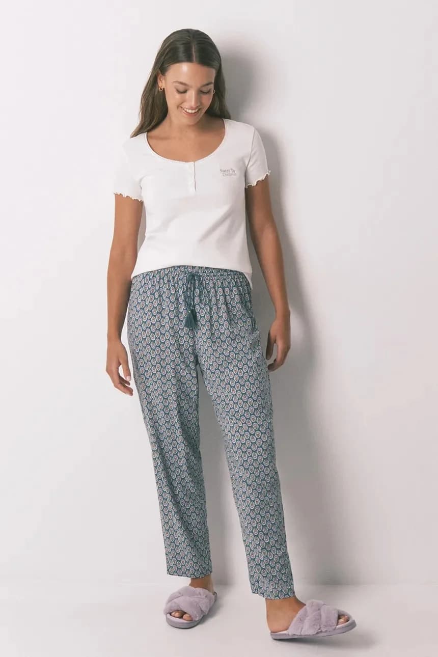 Пижамная футболка - фото 4