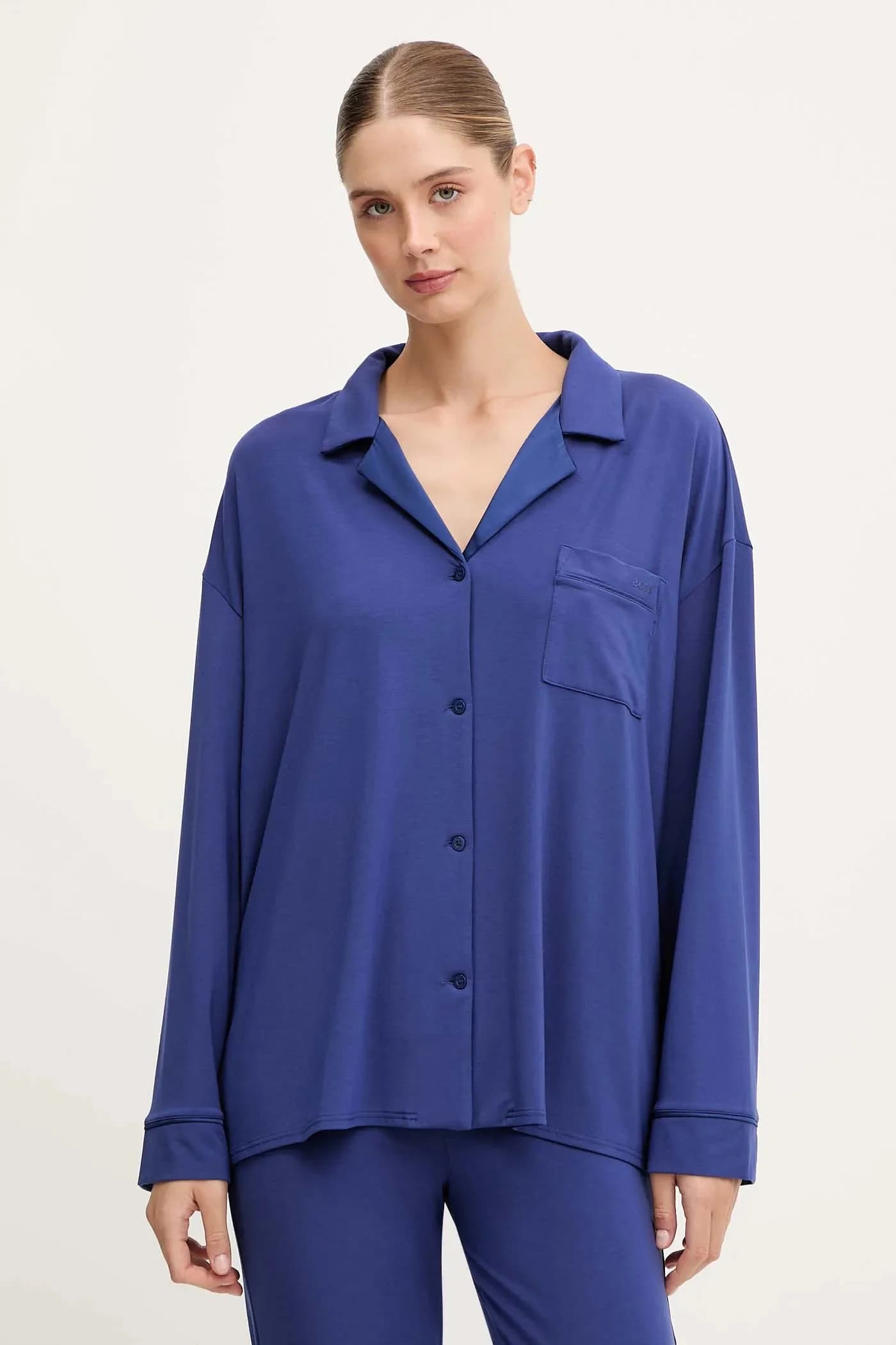 Пижамная рубашка BOSS Sheen_Shirt