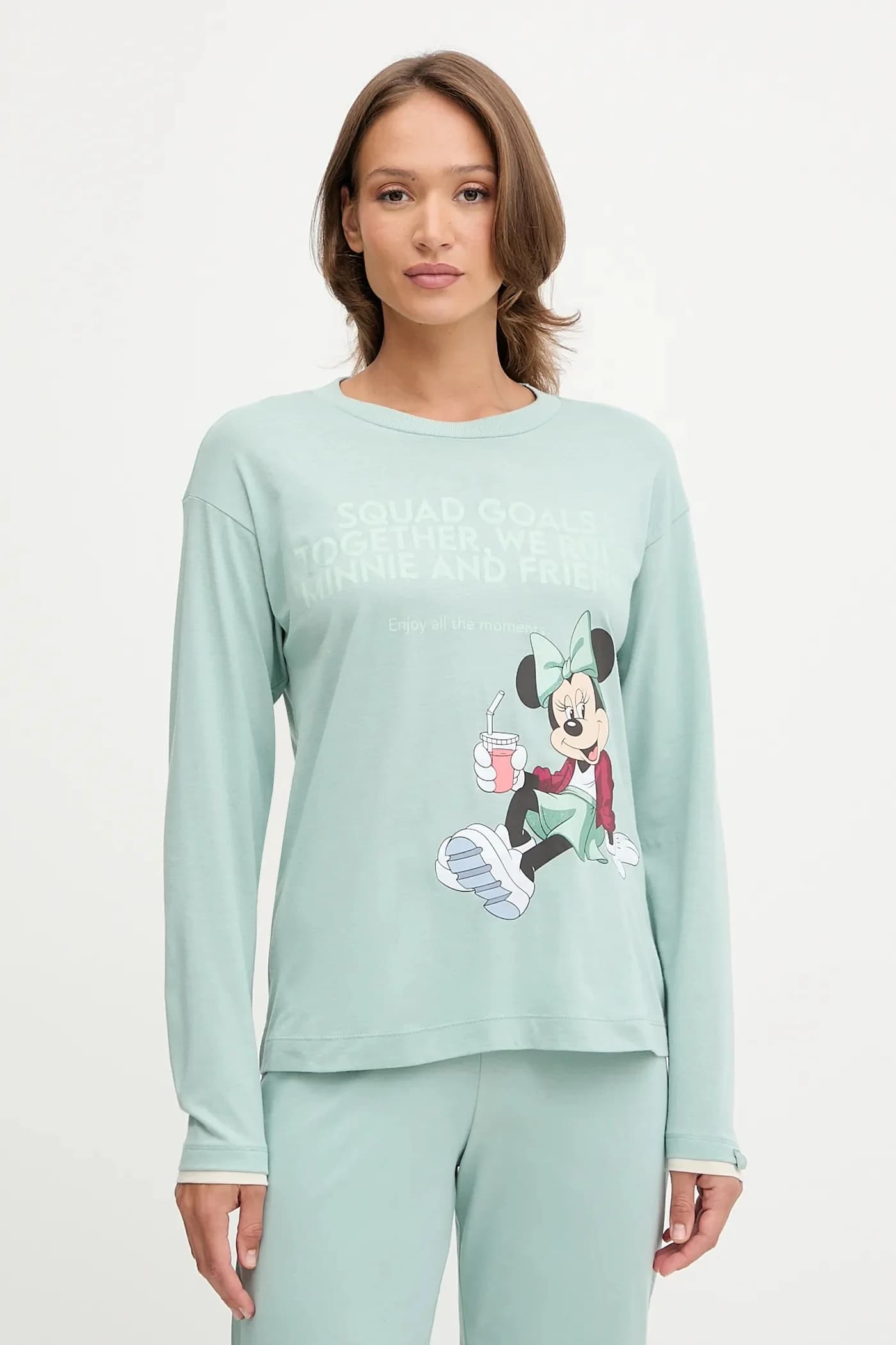 Пижамы с длинными рукавами