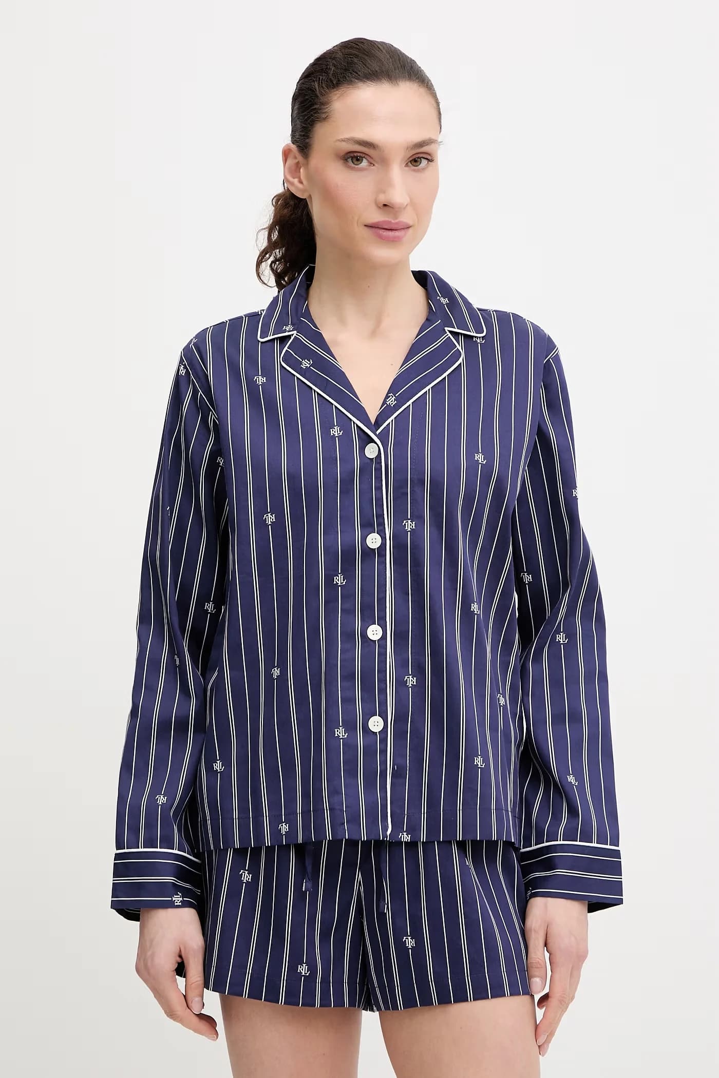 Женская хлопковая пижама-двойка.