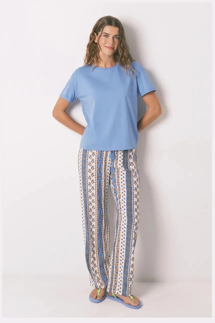 Пижамная футболка - фото 4