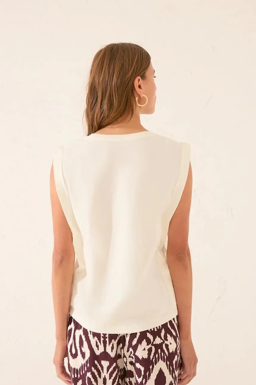 Пижамная футболка - фото 4