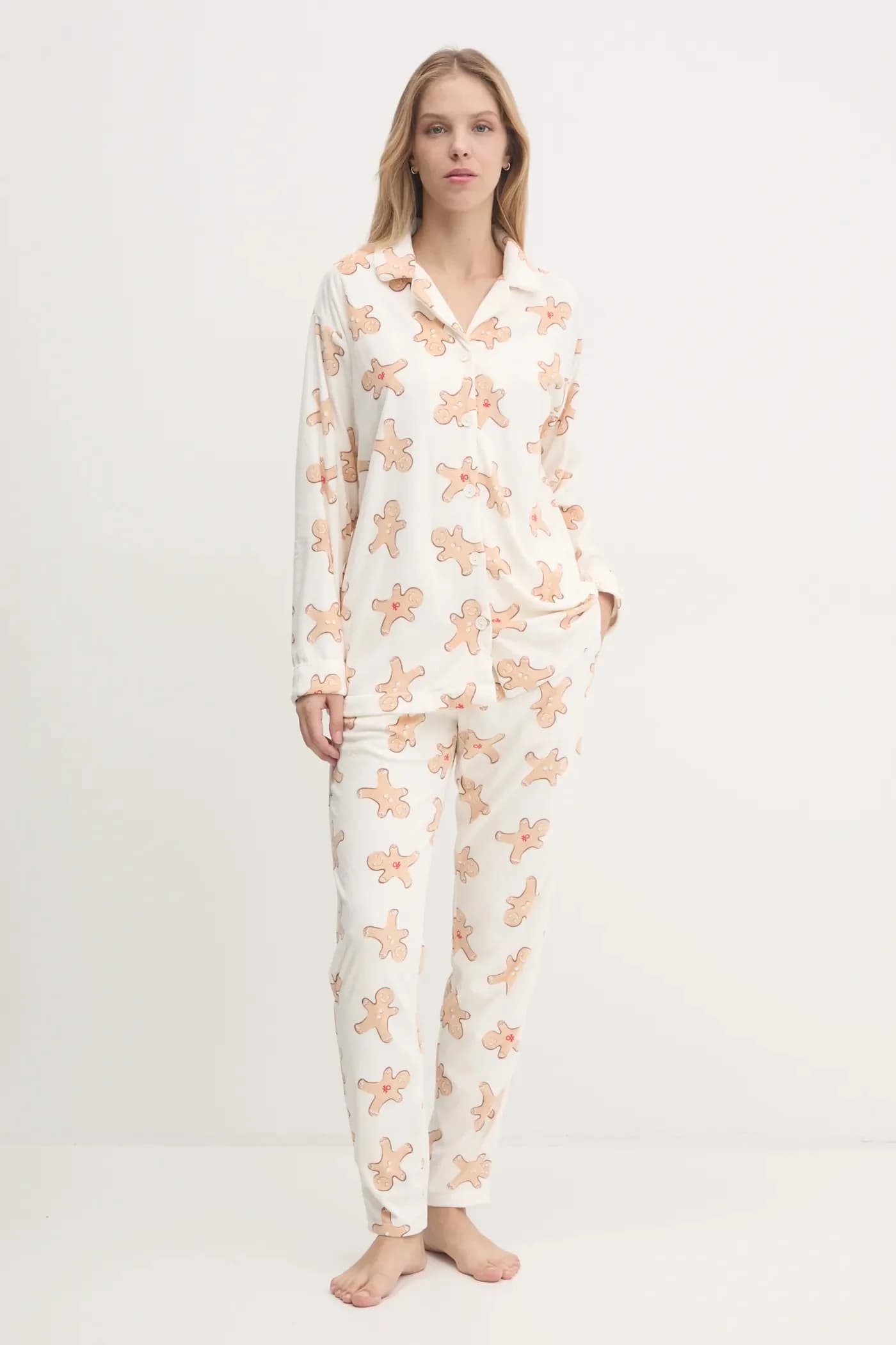 Пижамная рубашка - фото 2