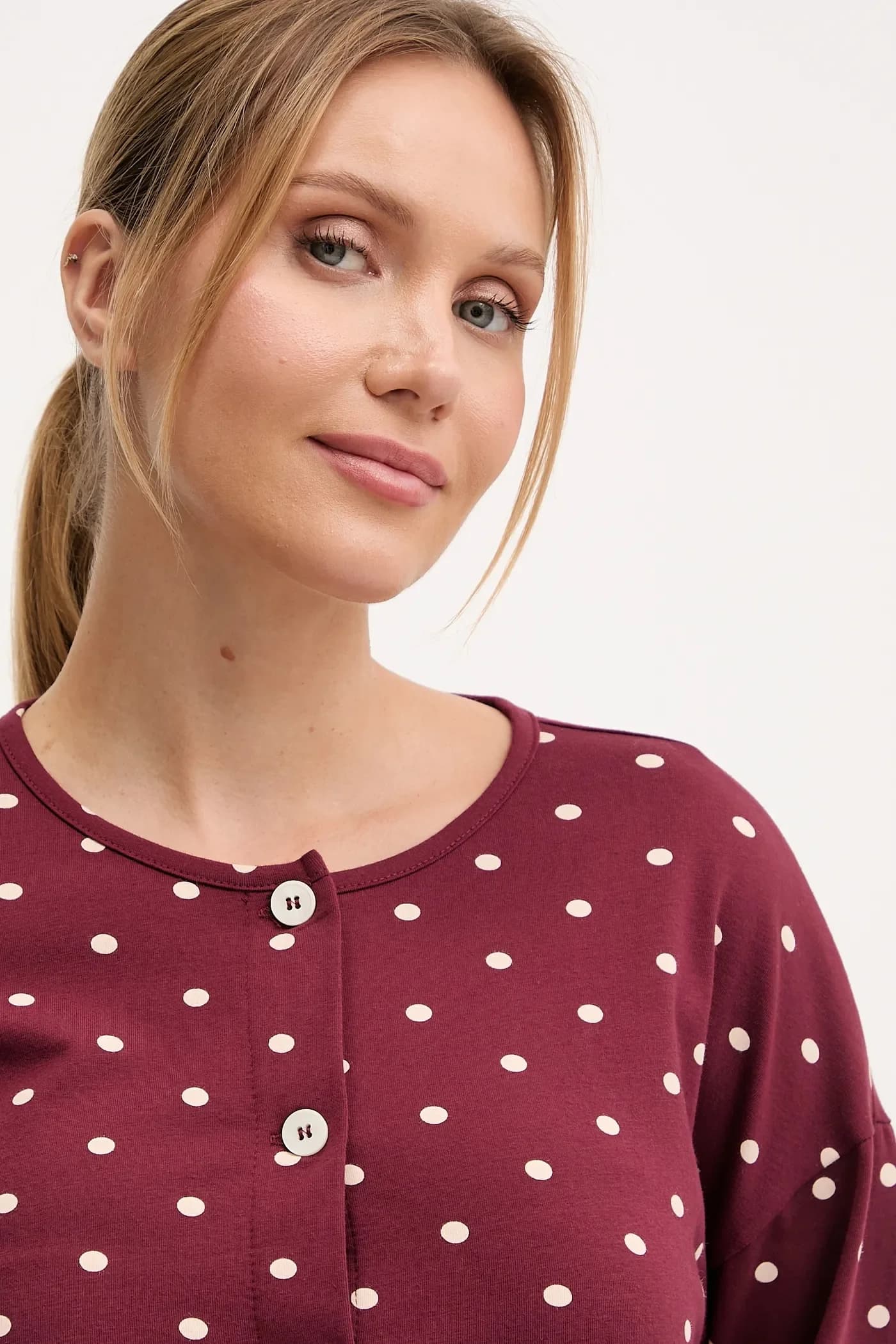 Пижамная рубашка - фото 4