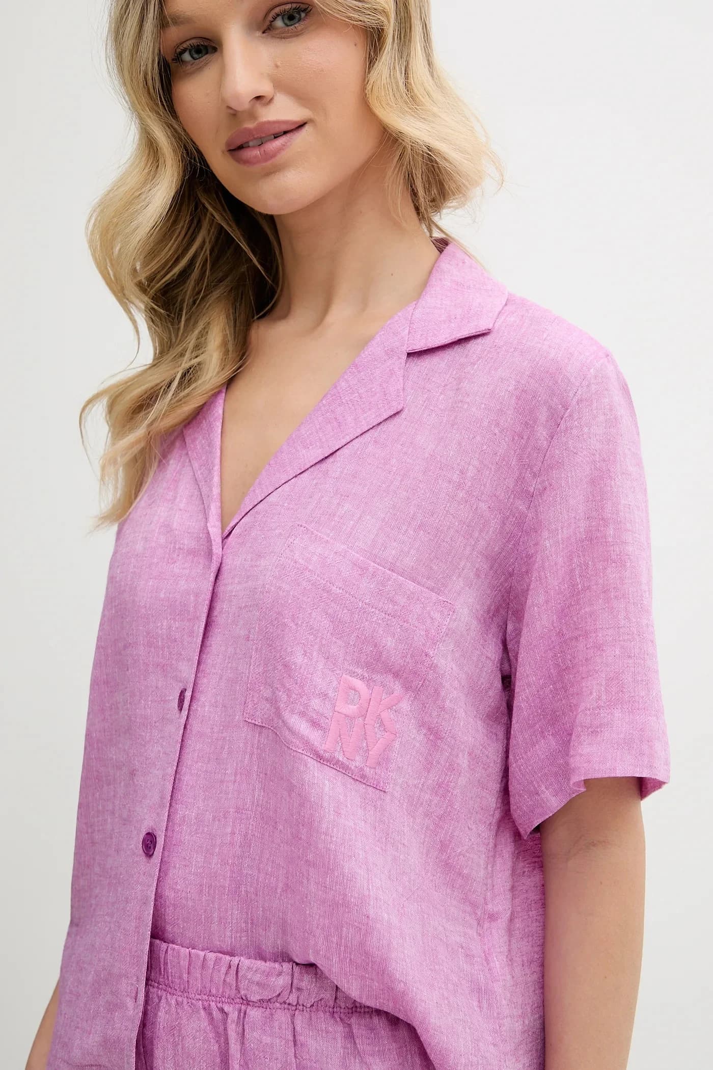 Льняная пижама - фото 4